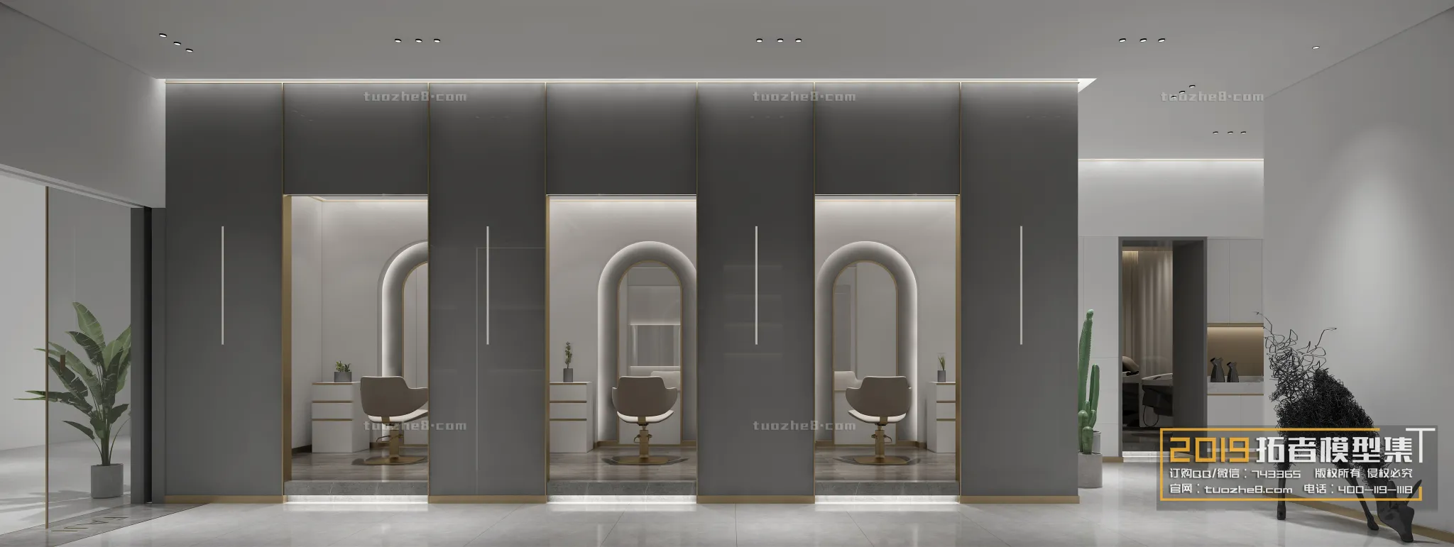 Extension Interior - HAIR SALON - 004