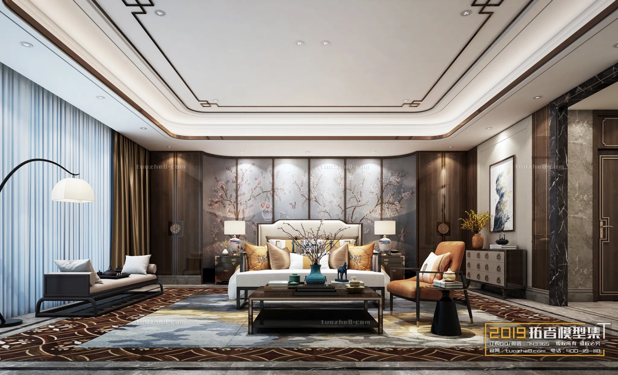 Extension Interior - LINGVING ROOM - CHINESE STYLES - 027