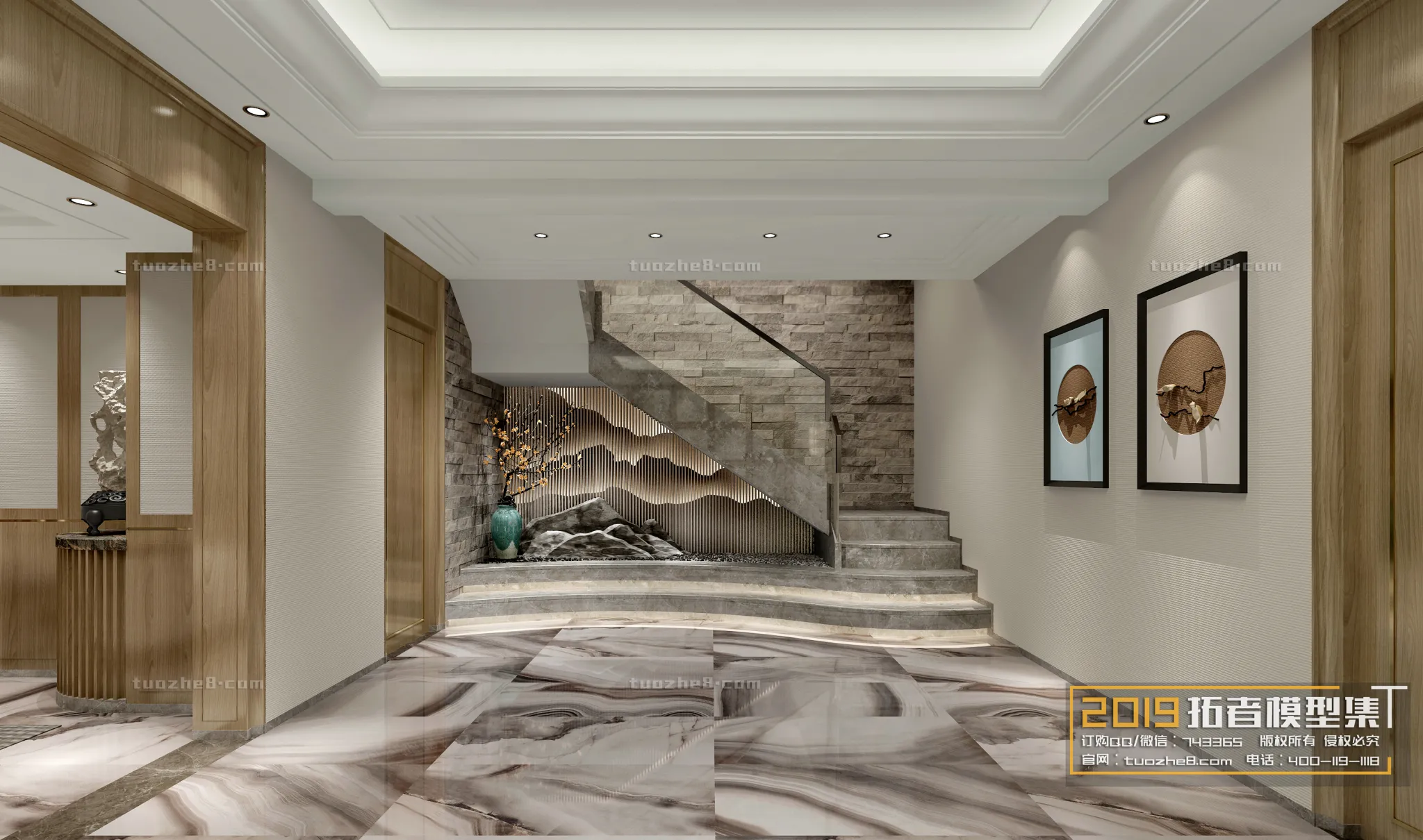 Extension Interior - LINGVING ROOM - CHINESE STYLES - 028