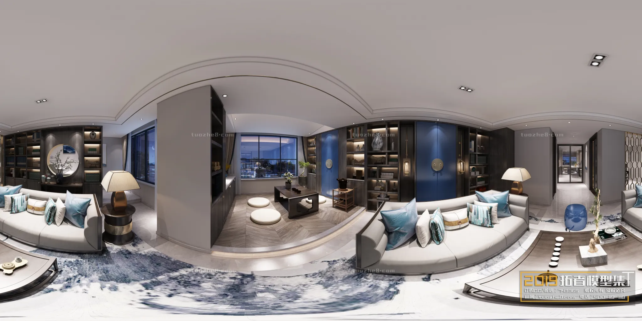 Extension Interior - LINGVING ROOM - CHINESE STYLES - 104