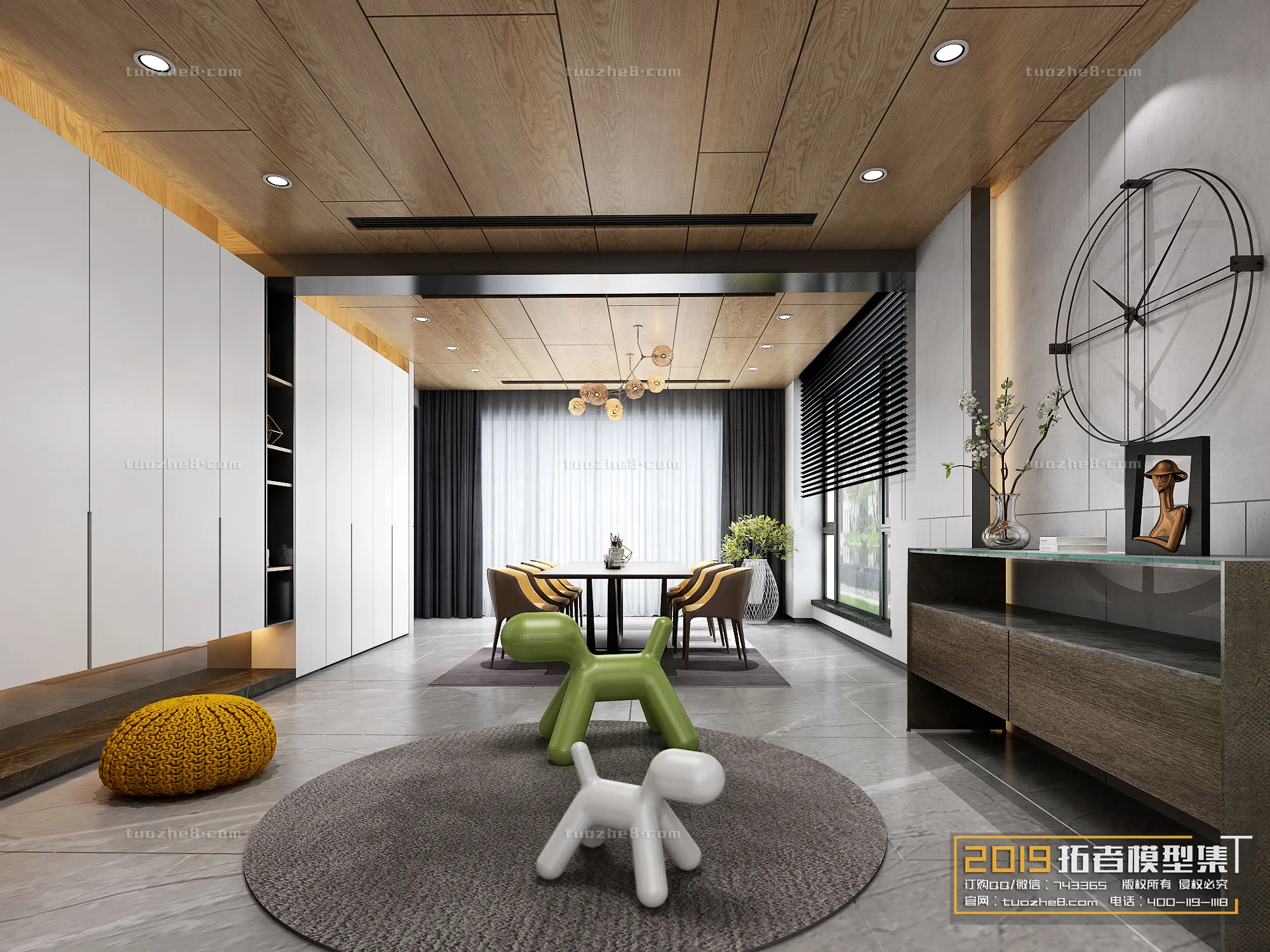 Extension Interior - LINGVING ROOM - MODERN STYLES - 007