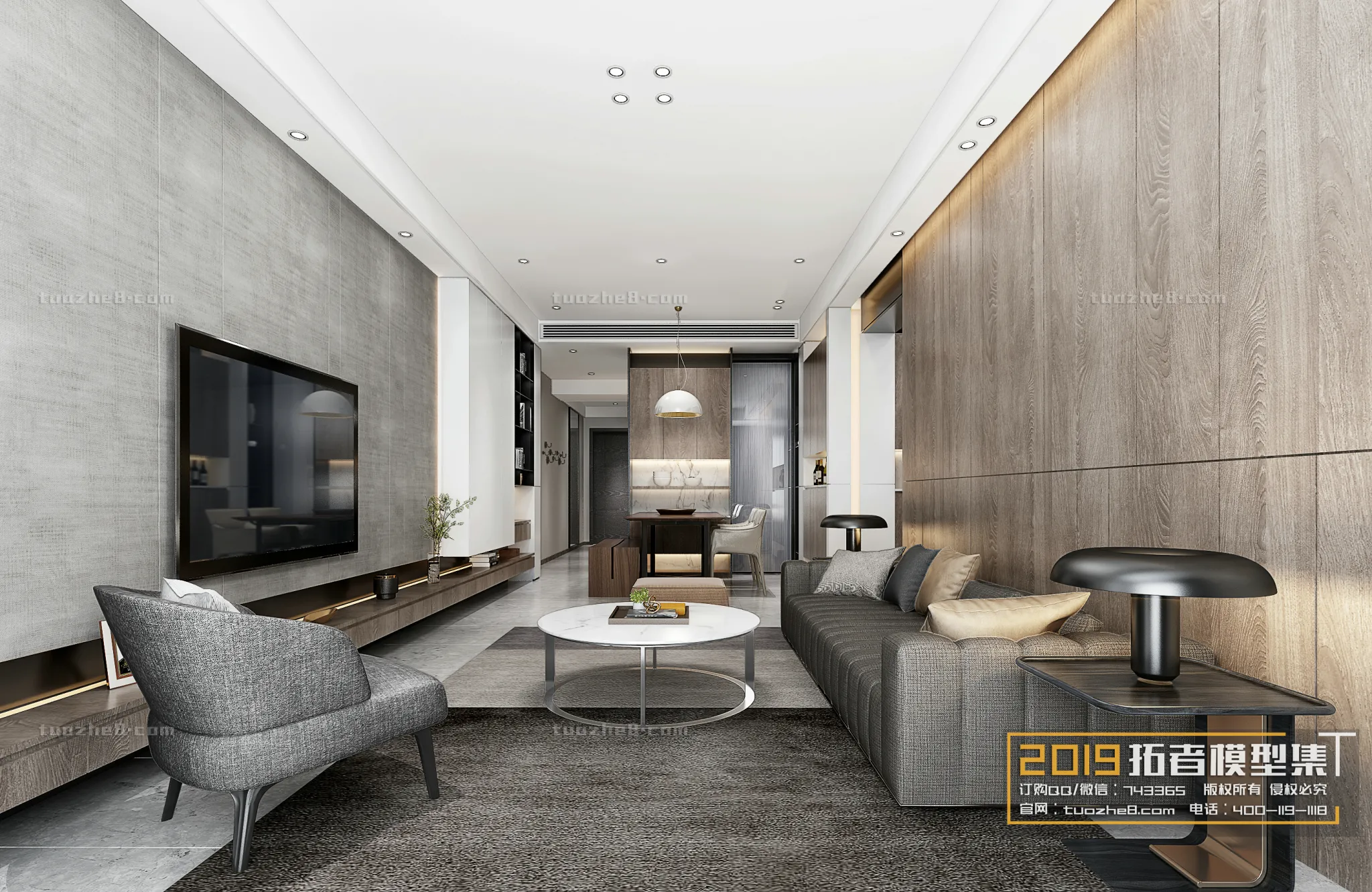 Extension Interior - LINGVING ROOM - MODERN STYLES - 017