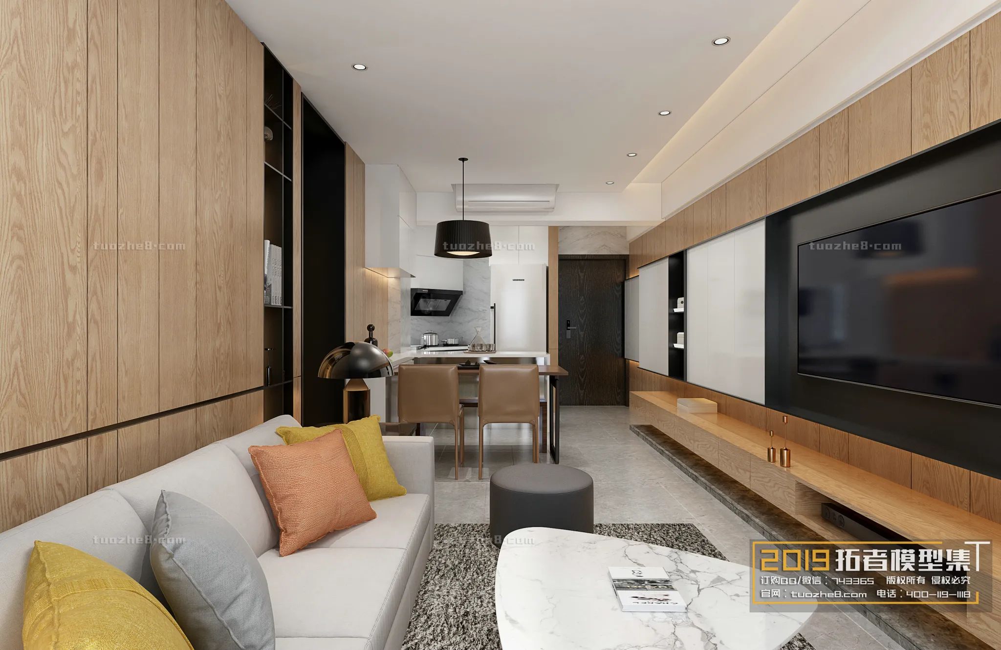 Extension Interior - LINGVING ROOM - MODERN STYLES - 019