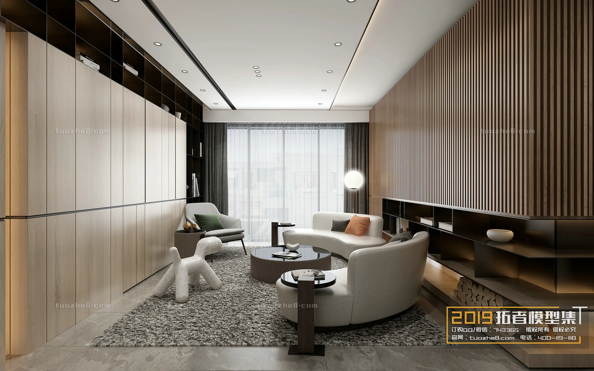 Extension Interior - LINGVING ROOM - MODERN STYLES - 020