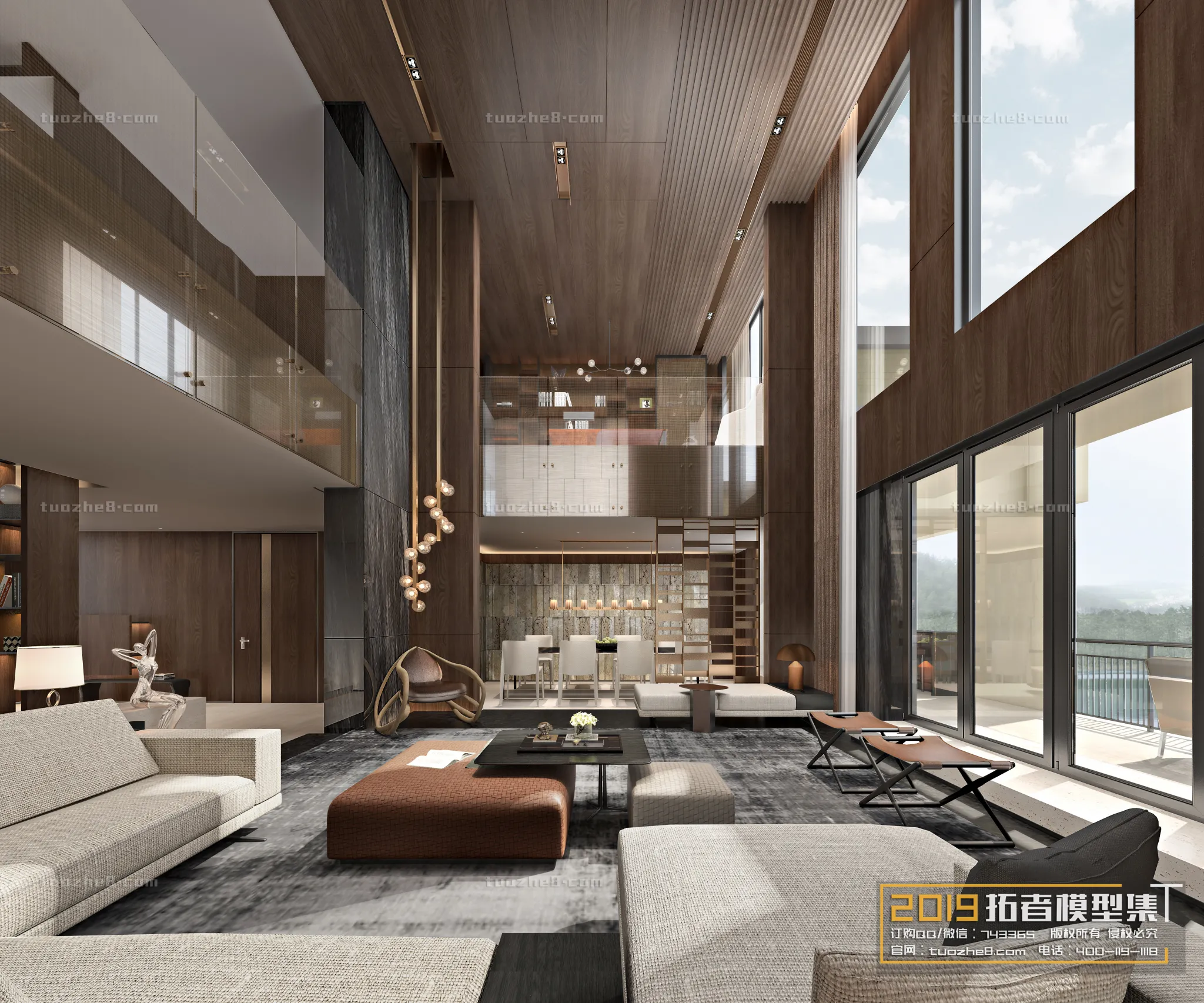 Extension Interior - LINGVING ROOM - MODERN STYLES - 026