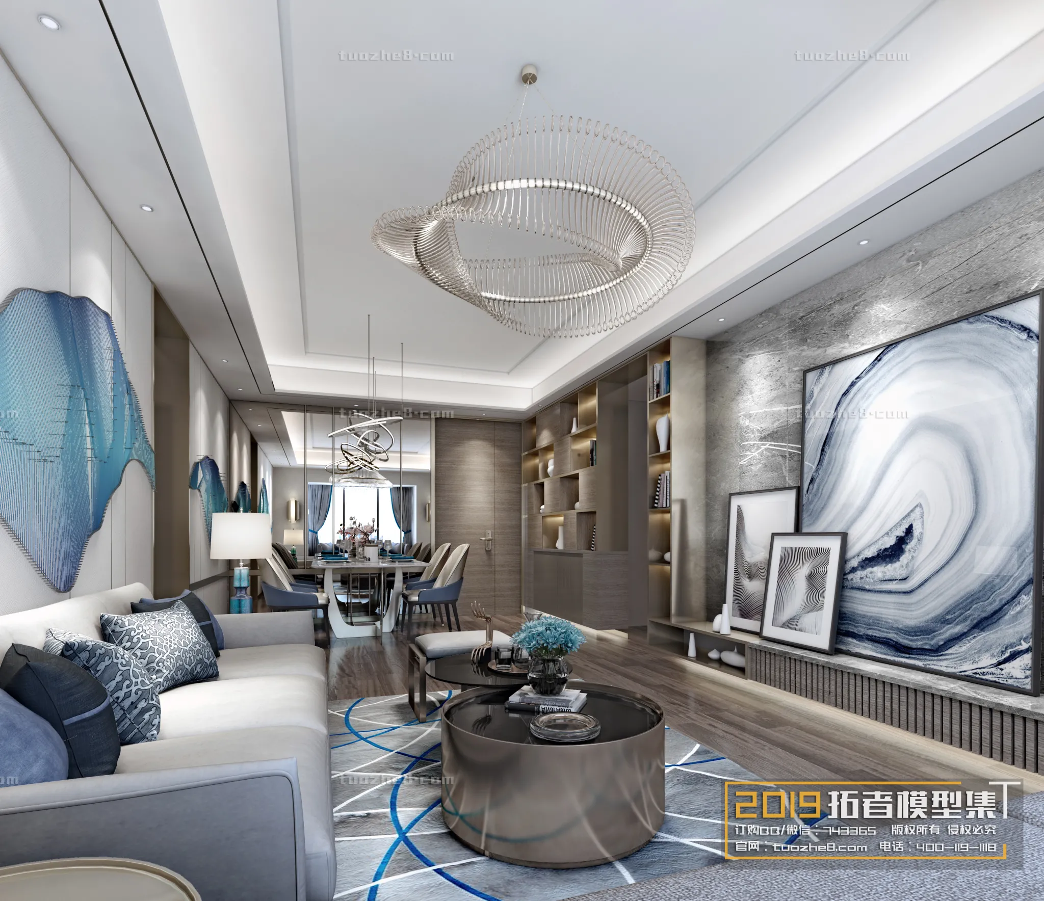 Extension Interior - LINGVING ROOM - MODERN STYLES - 027