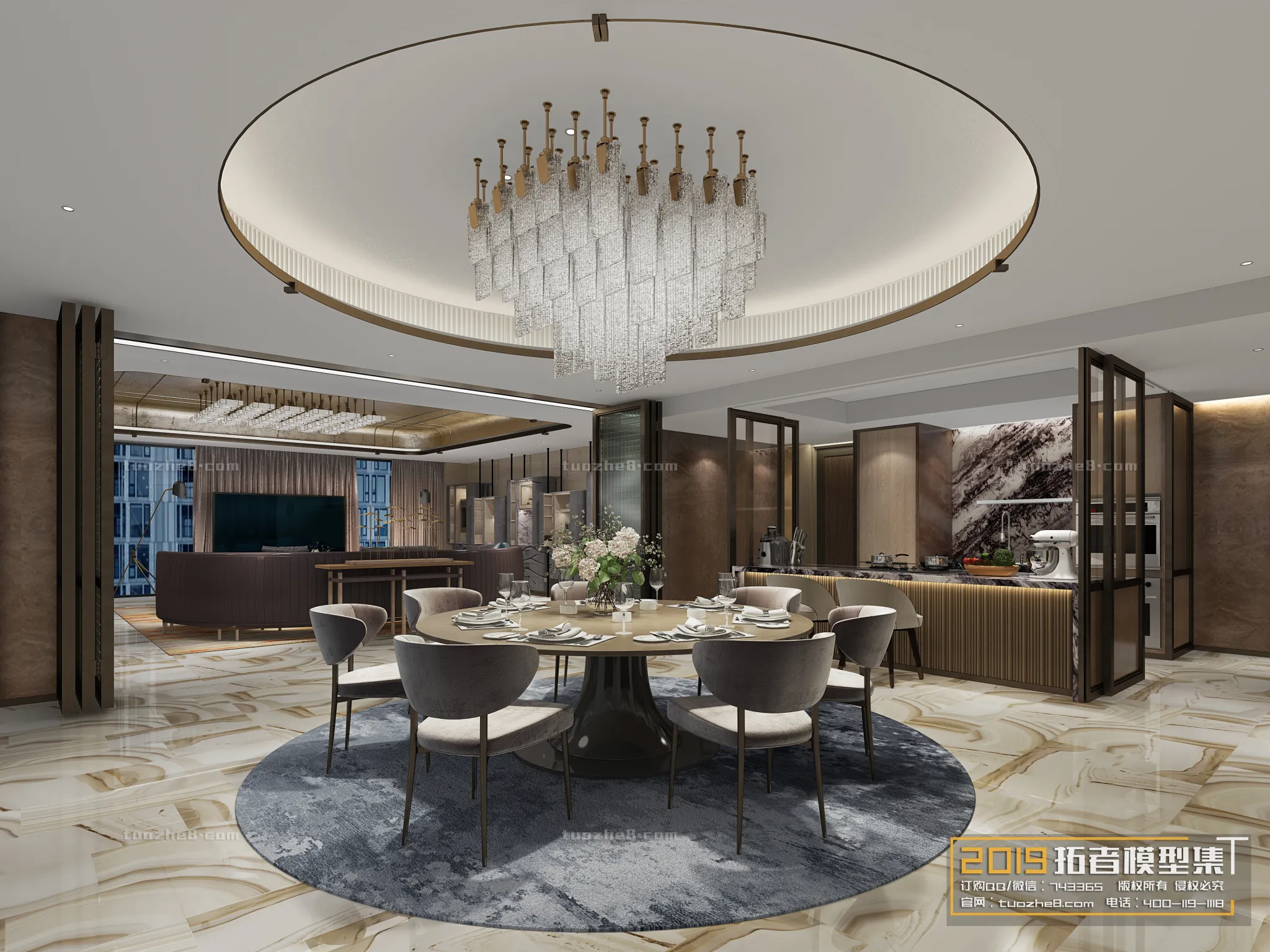 Extension Interior - LINGVING ROOM - MODERN STYLES - 029