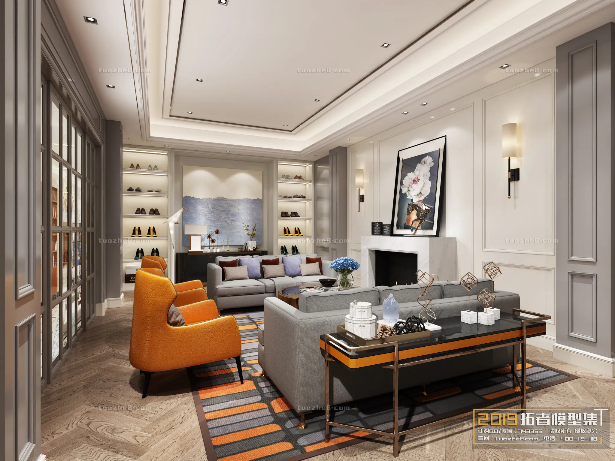 Extension Interior - LINGVING ROOM - MODERN STYLES - 032