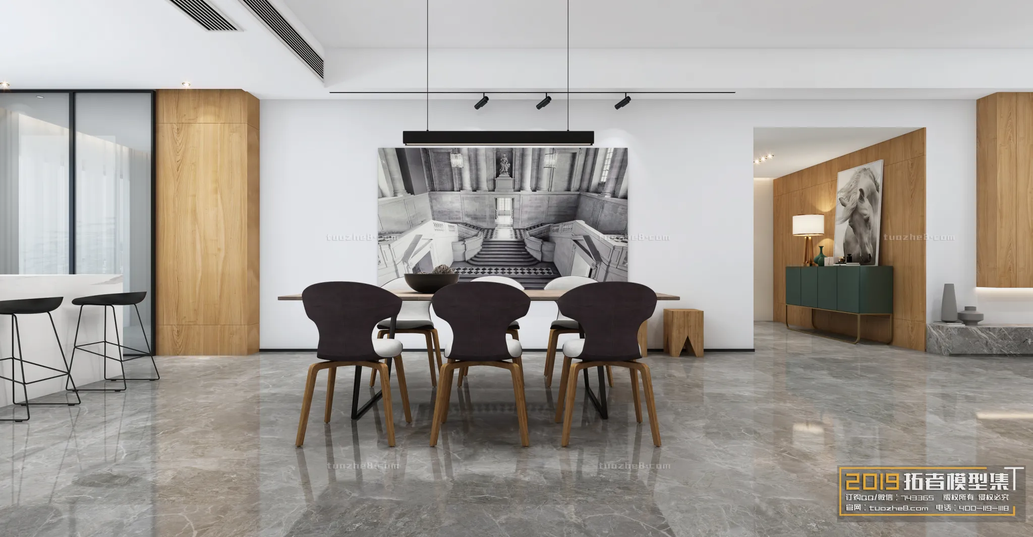 Extension Interior - LINGVING ROOM - MODERN STYLES - 041