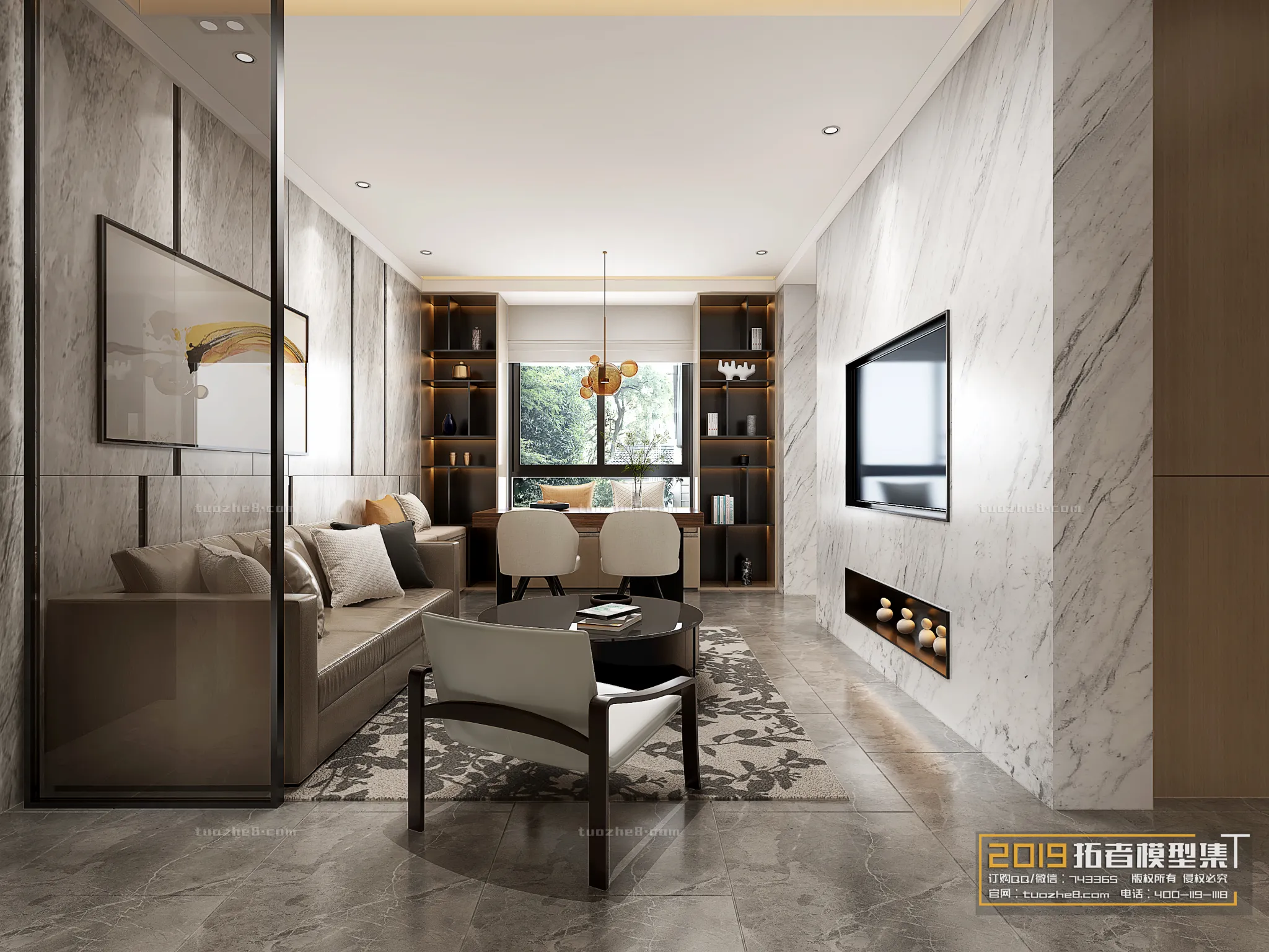 Extension Interior - LINGVING ROOM - MODERN STYLES - 049