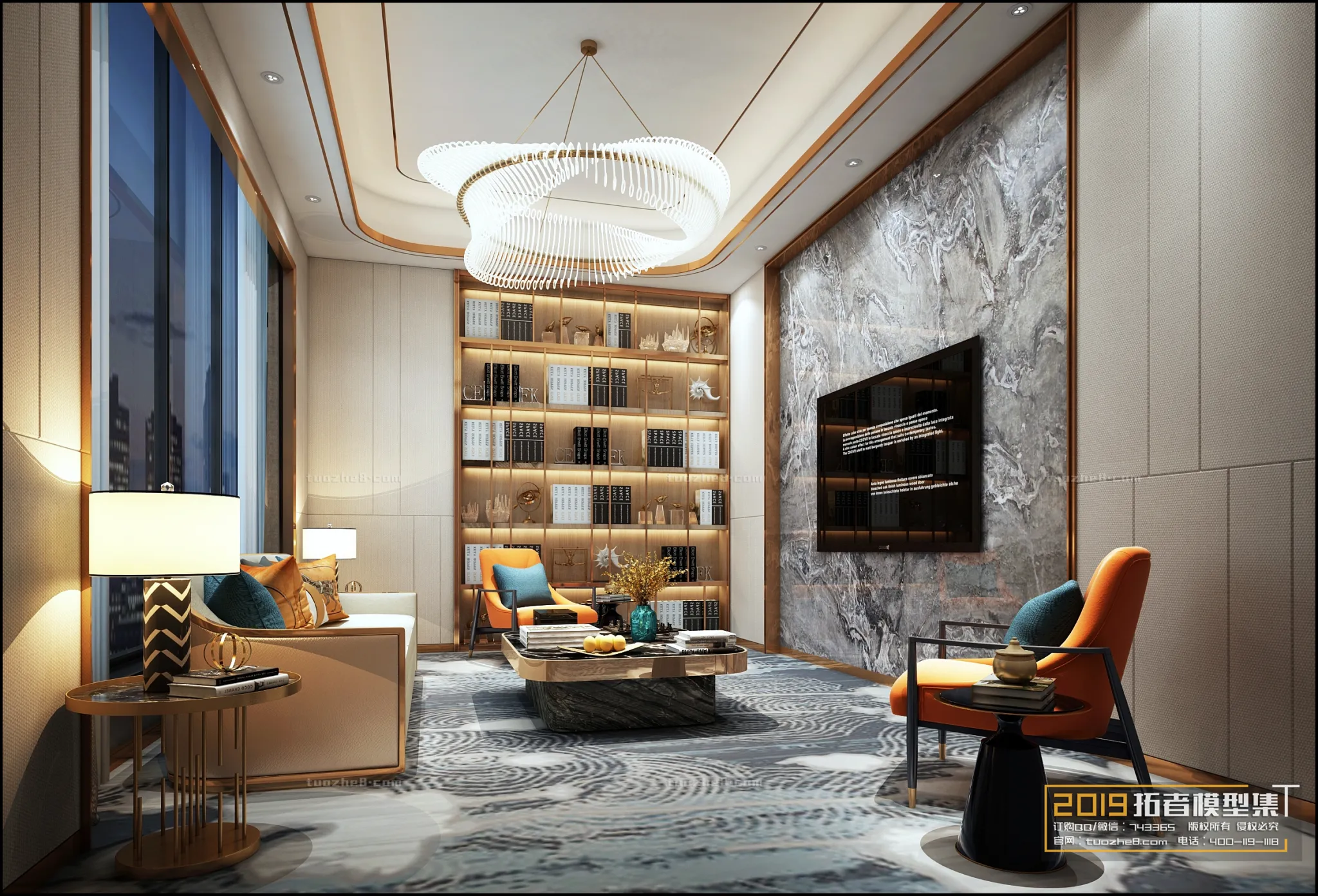 Extension Interior - LINGVING ROOM - MODERN STYLES - 054