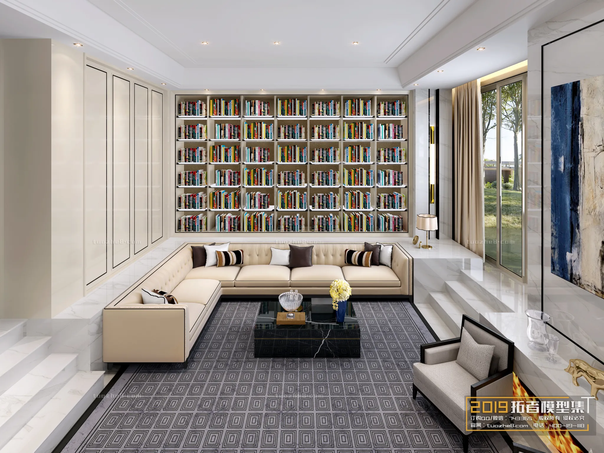 Extension Interior - LINGVING ROOM - MODERN STYLES - 059