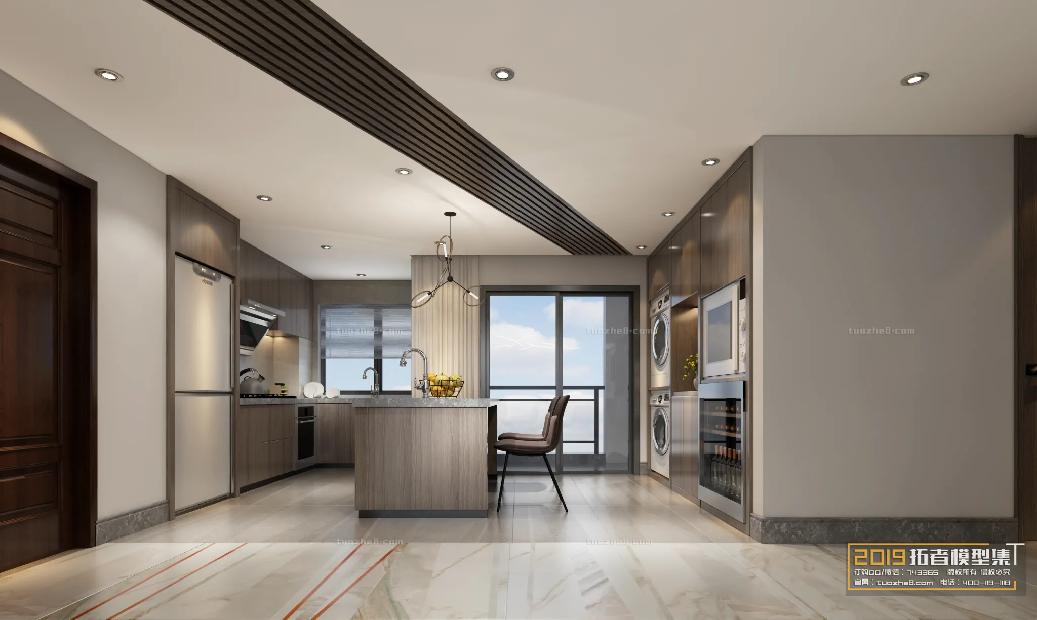 Extension Interior - LINGVING ROOM - MODERN STYLES - 087