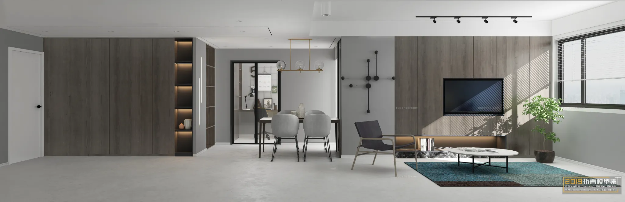 Extension Interior - LINGVING ROOM - MODERN STYLES - 102