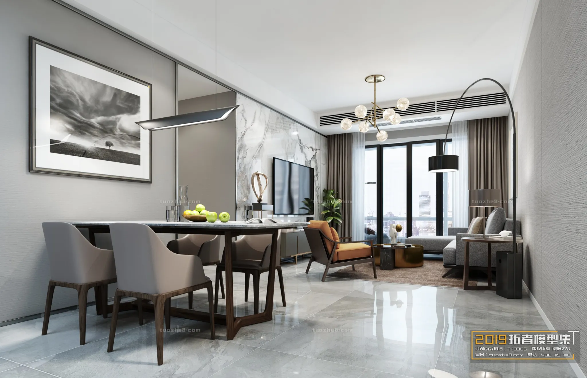 Extension Interior - LINGVING ROOM - MODERN STYLES - 125