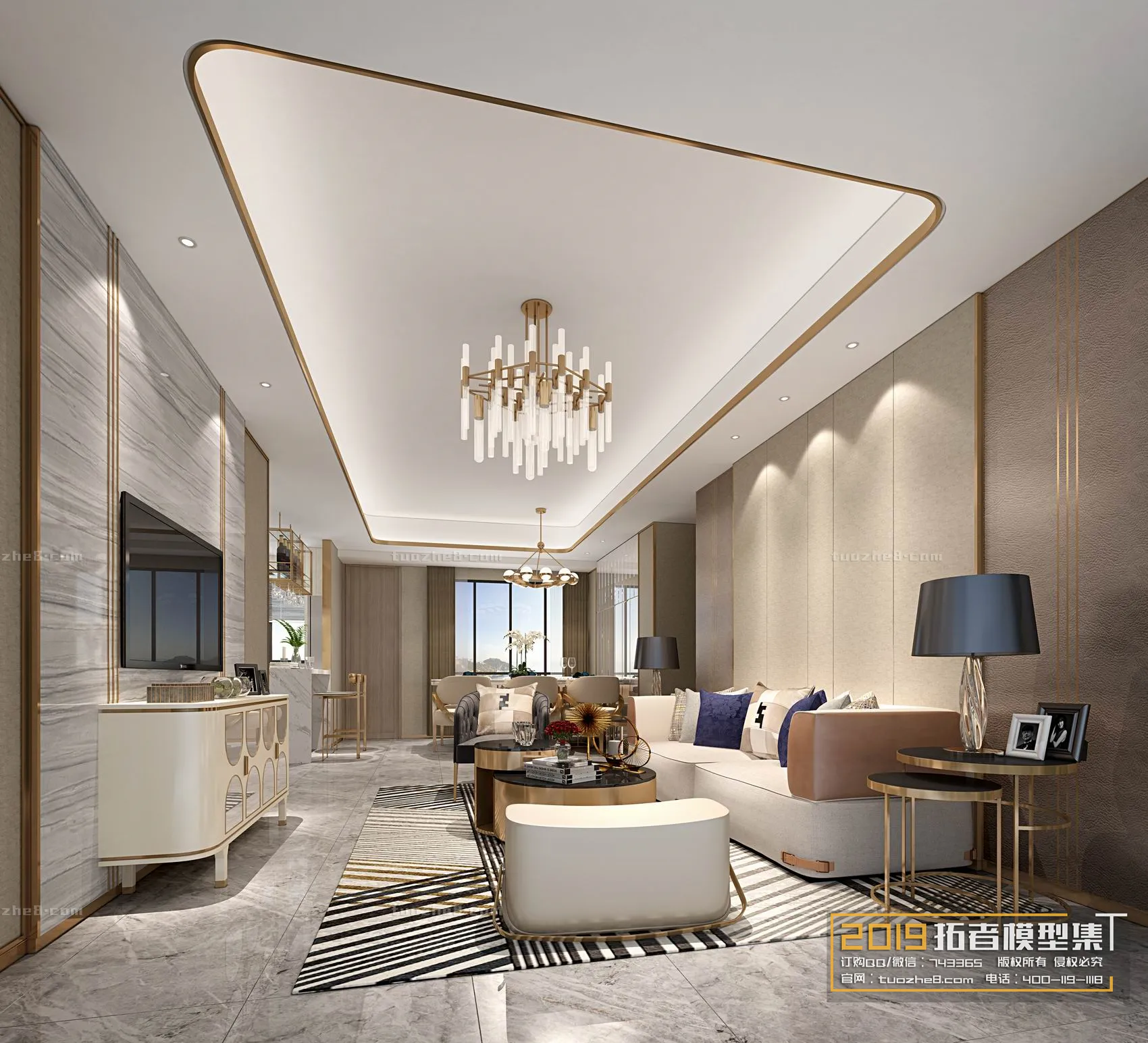 Extension Interior - LINGVING ROOM - MODERN STYLES - 129