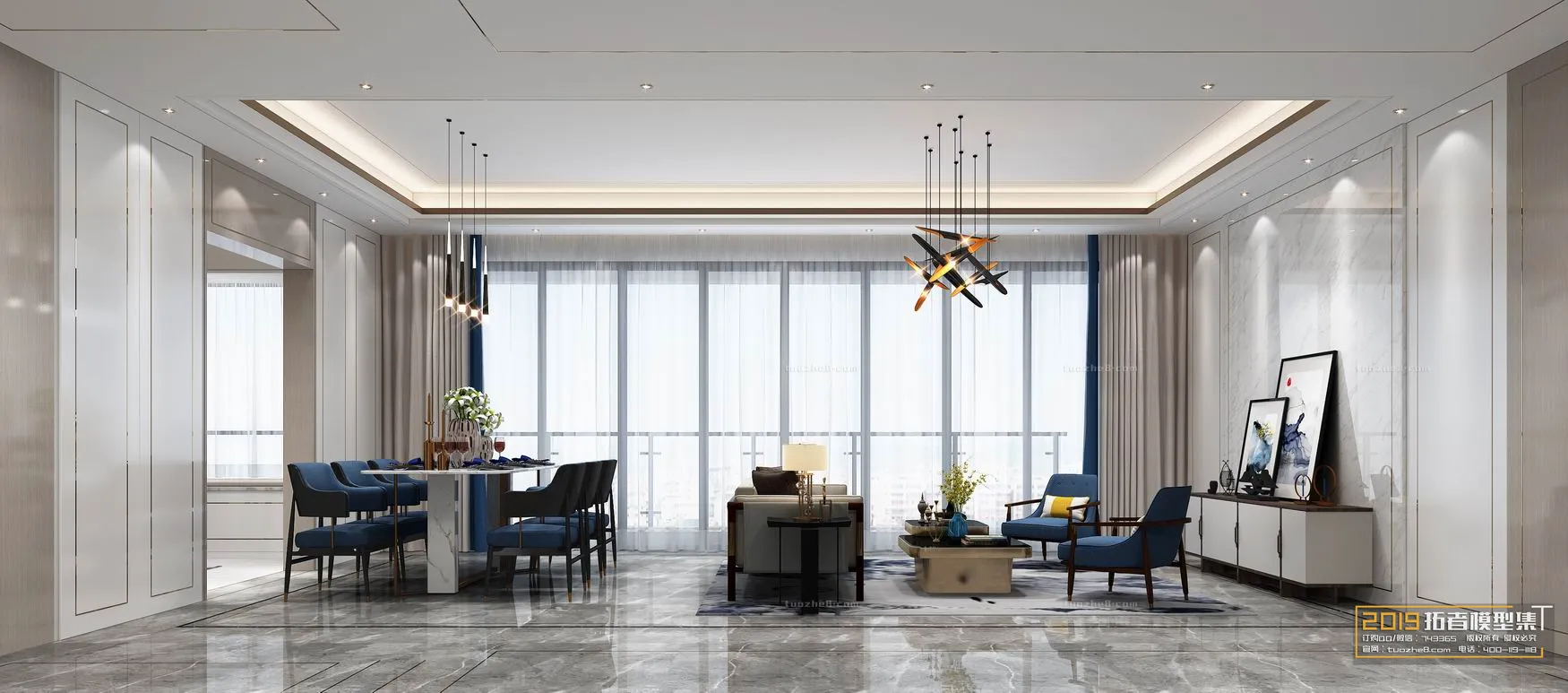 Extension Interior - LINGVING ROOM - MODERN STYLES - 132