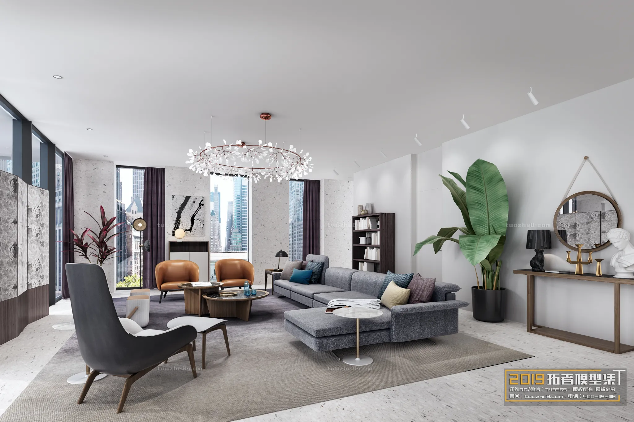 Extension Interior - LINGVING ROOM - MODERN STYLES - 133