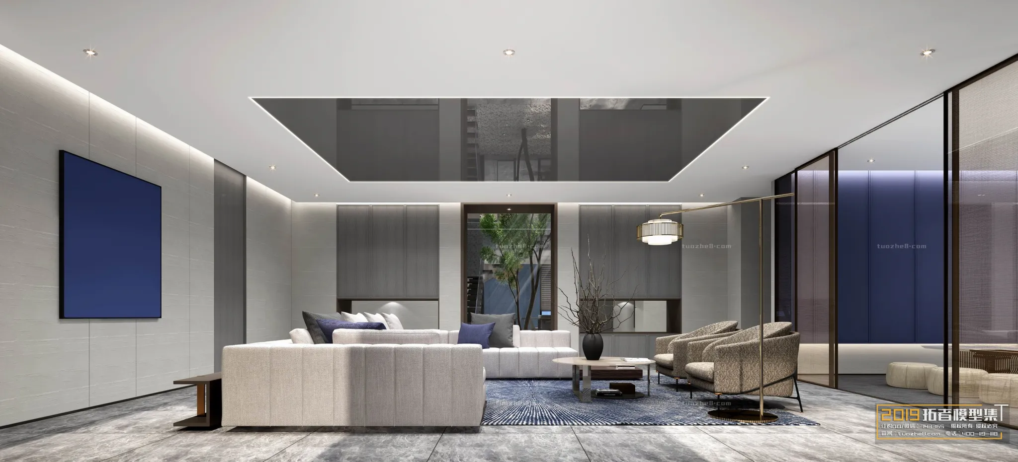 Extension Interior - LINGVING ROOM - MODERN STYLES - 138