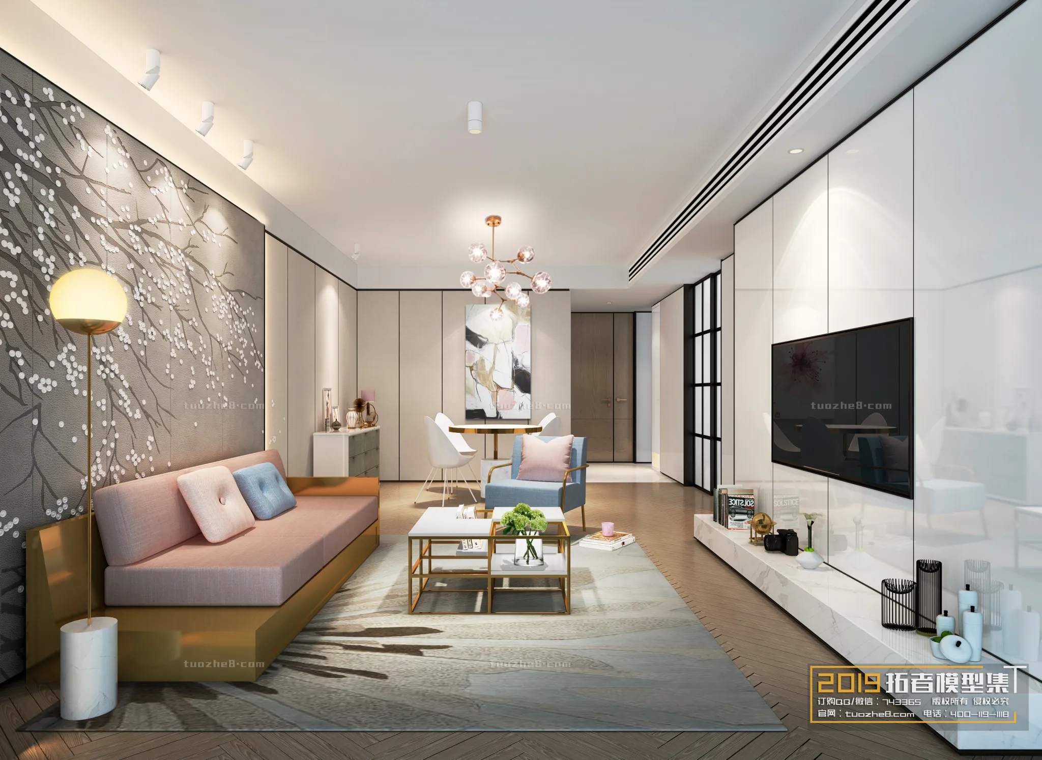 Extension Interior - LINGVING ROOM - MODERN STYLES - 139