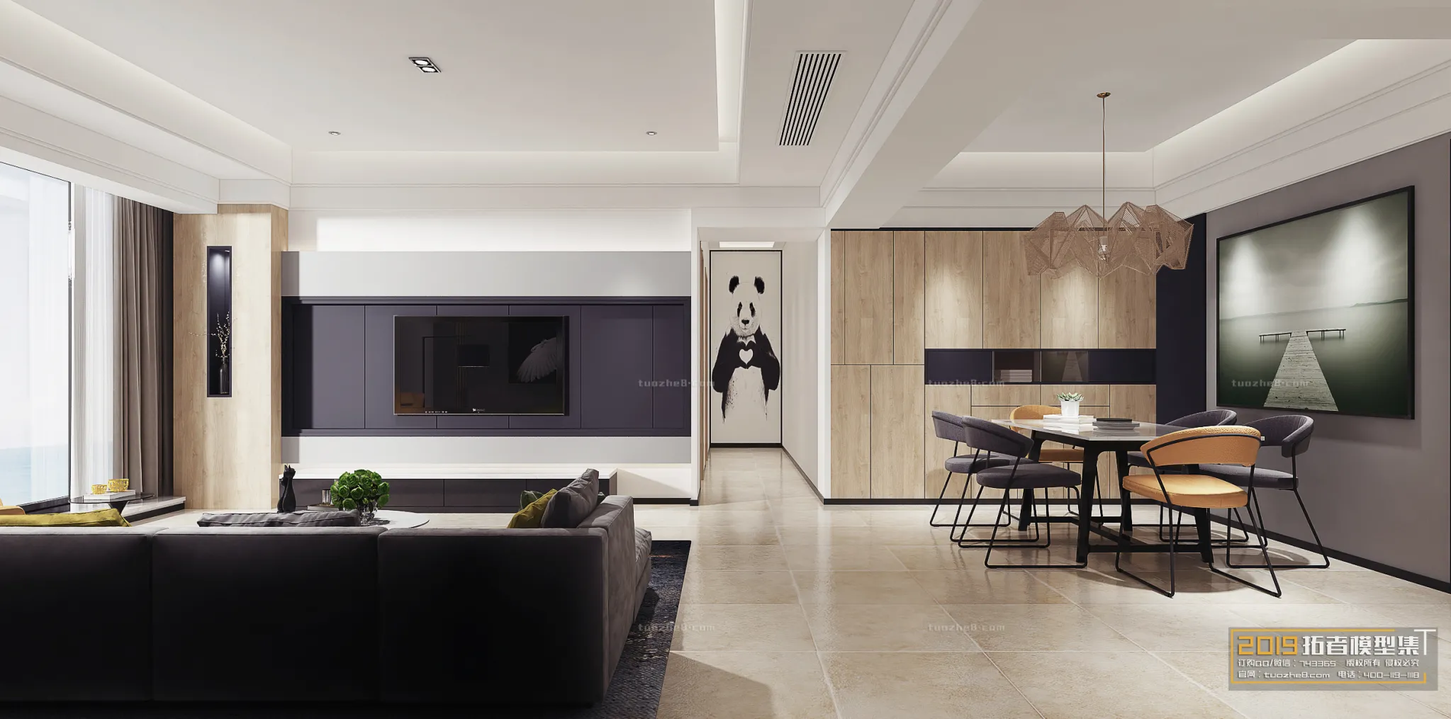 Extension Interior - LINGVING ROOM - MODERN STYLES - 143