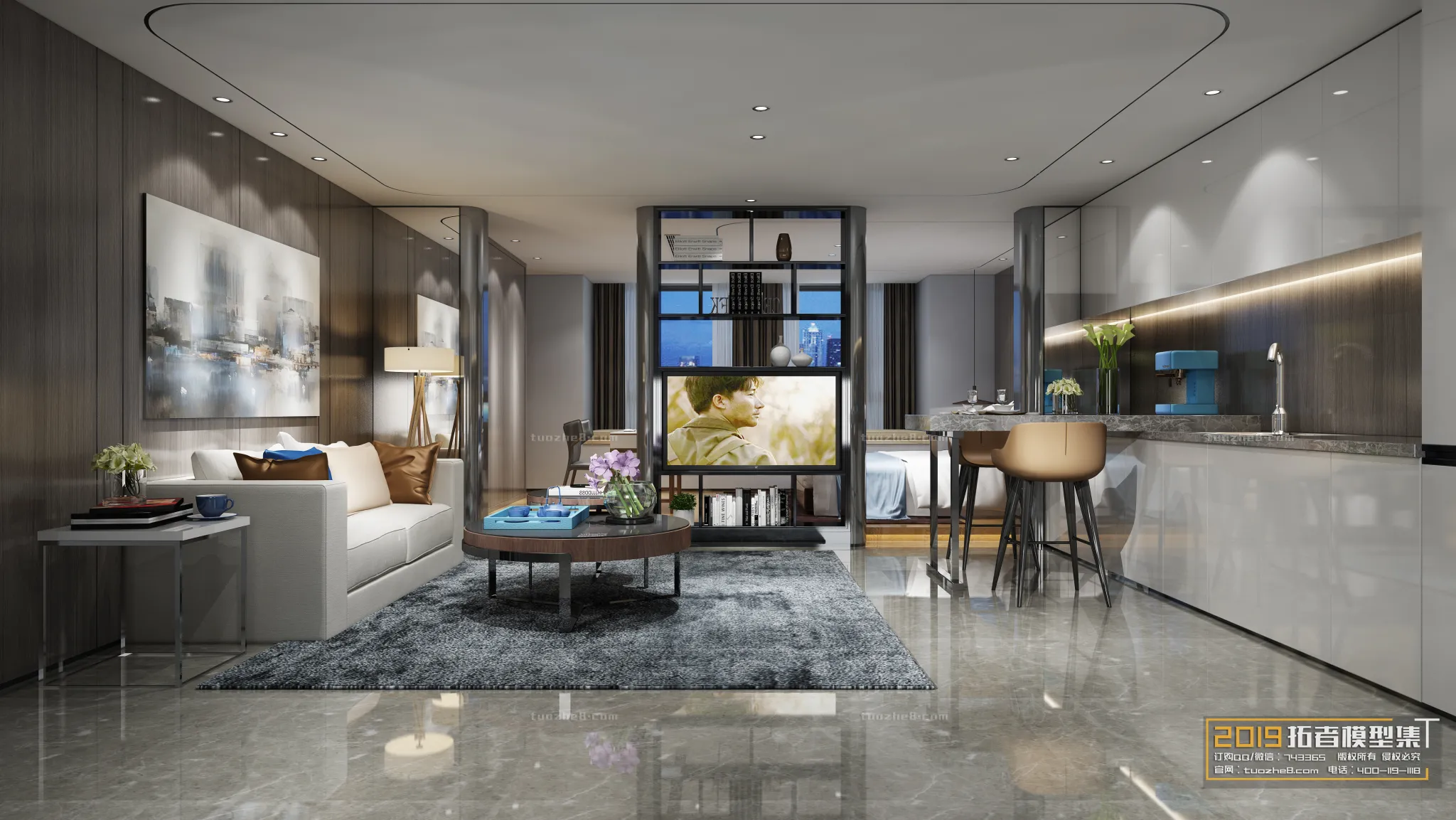 Extension Interior - LINGVING ROOM - MODERN STYLES - 152