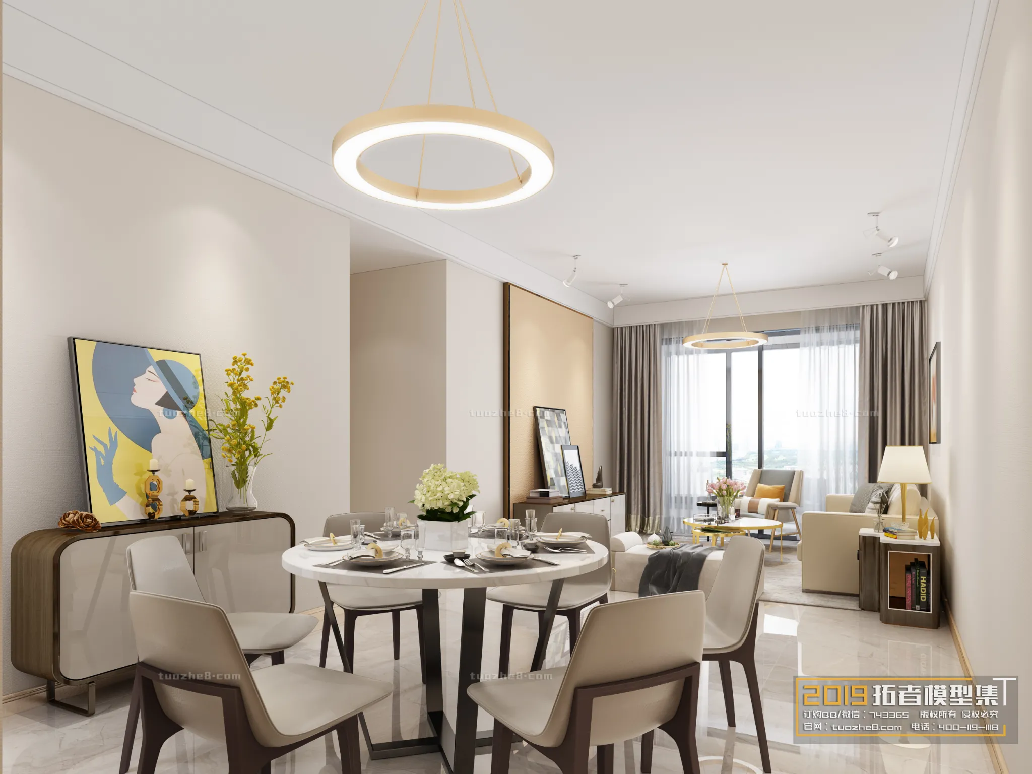 Extension Interior - LINGVING ROOM - MODERN STYLES - 157