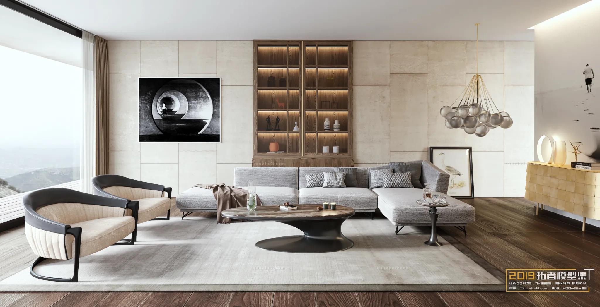 Extension Interior - LINGVING ROOM - MODERN STYLES - 167