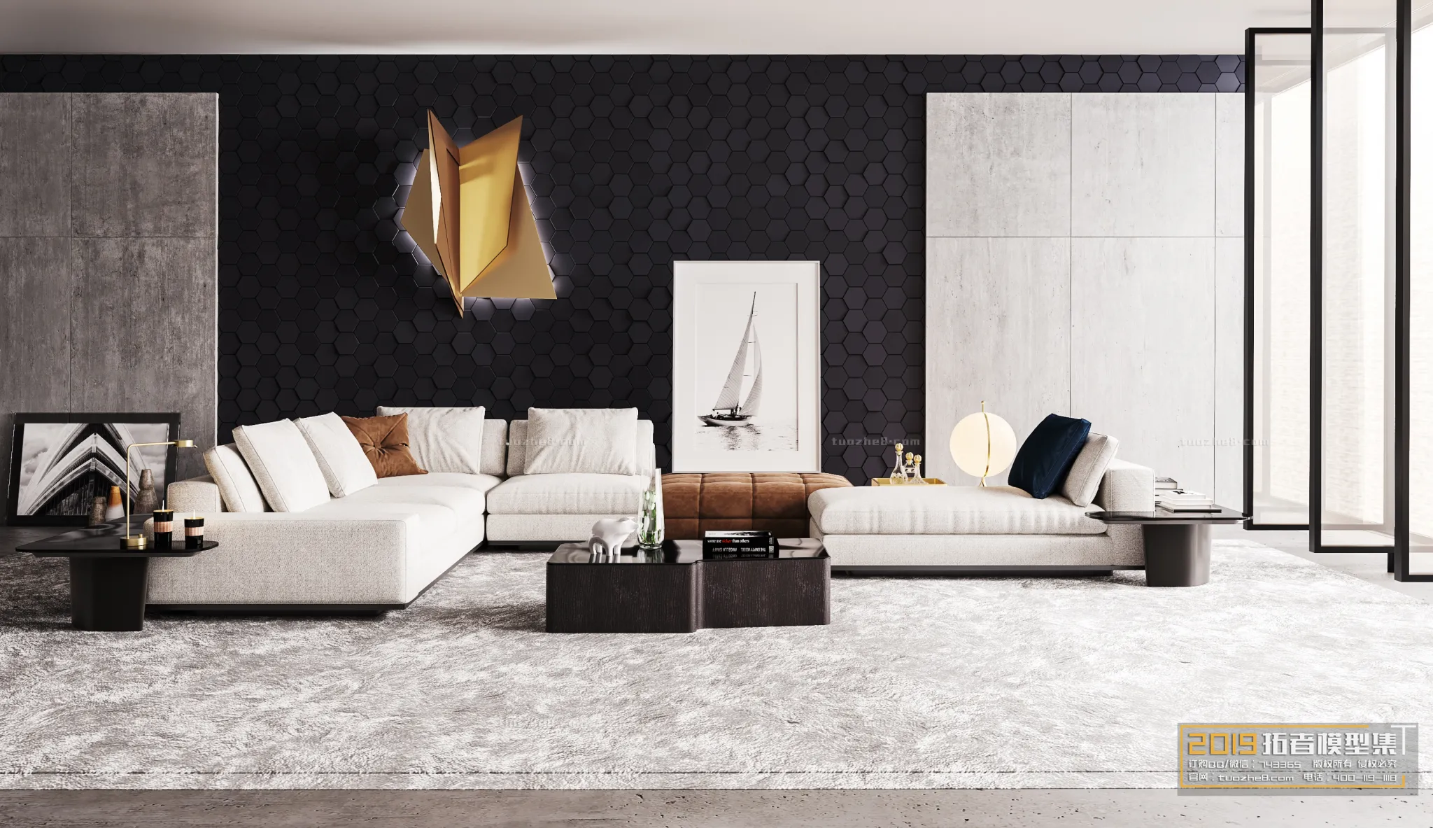 Extension Interior - LINGVING ROOM - MODERN STYLES - 169