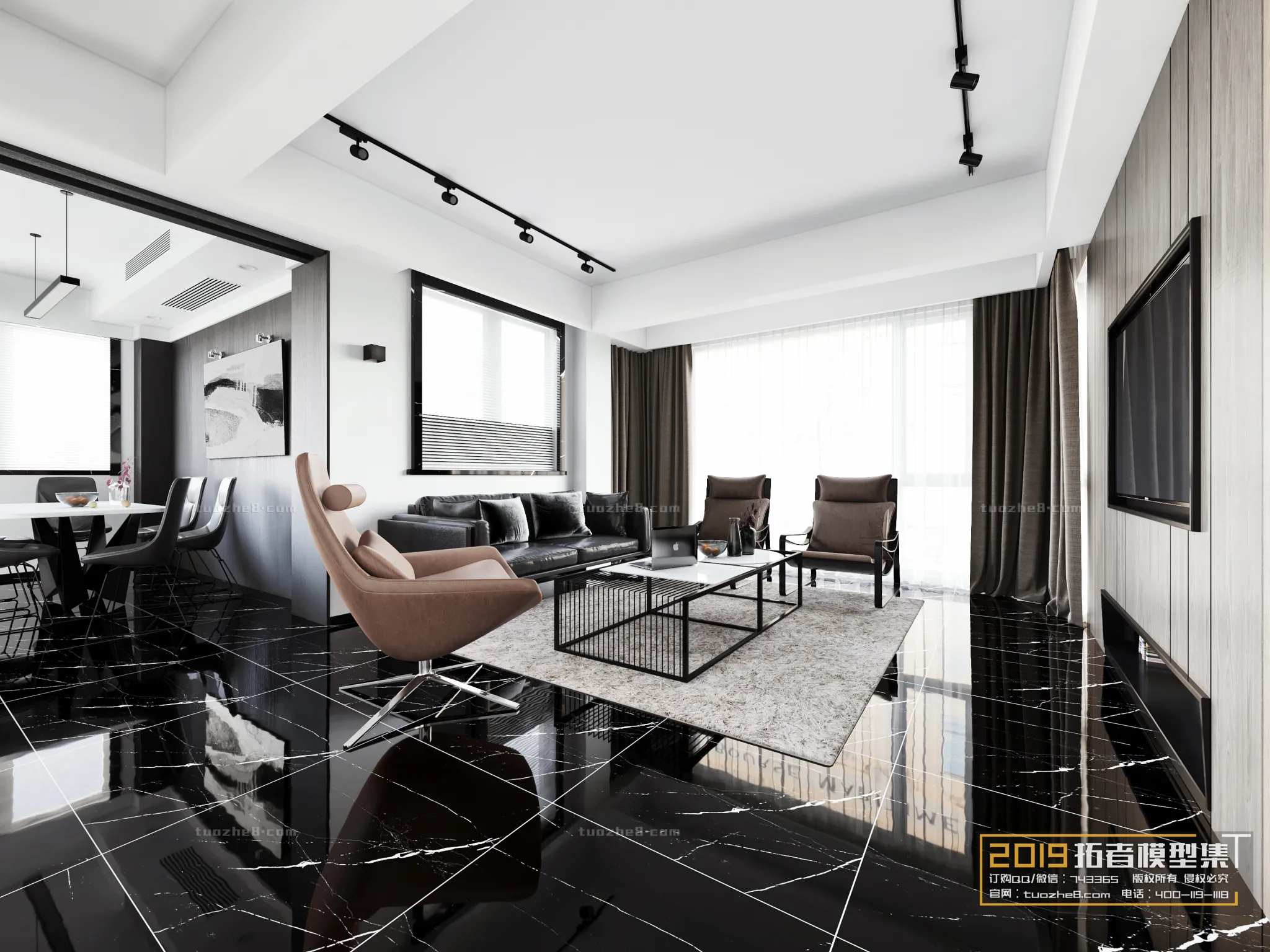 Extension Interior - LINGVING ROOM - MODERN STYLES - 171