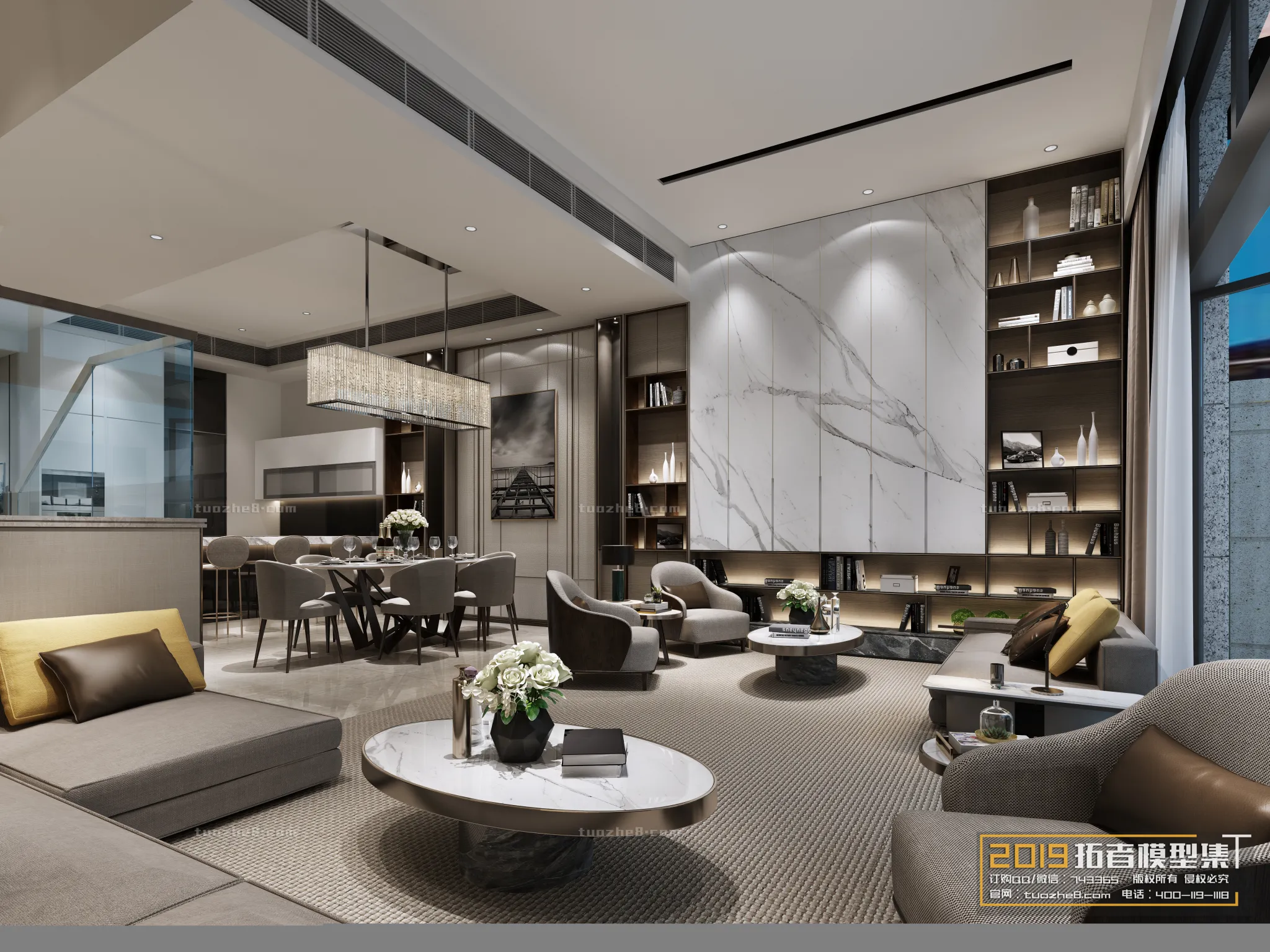 Extension Interior - LINGVING ROOM - MODERN STYLES - 181