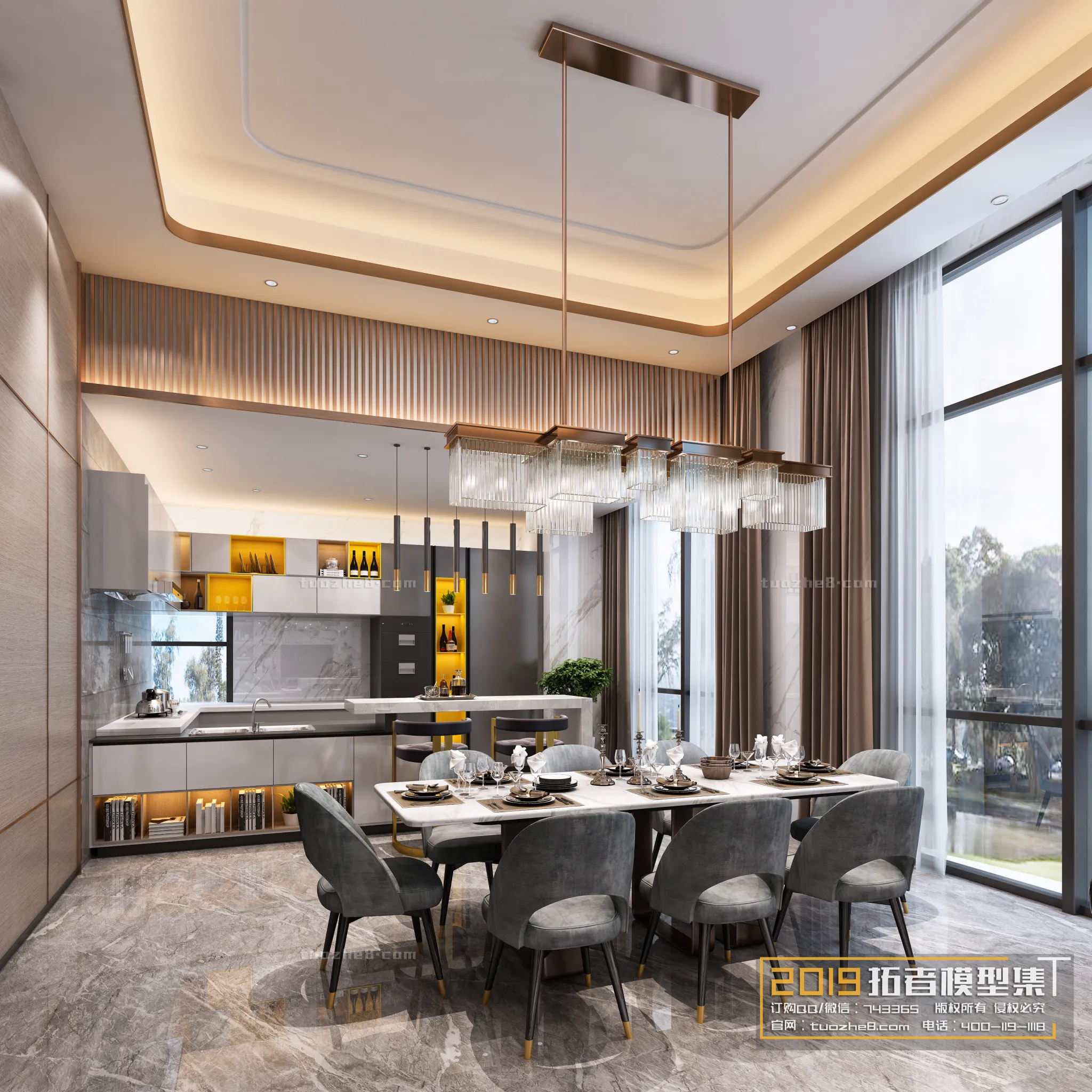 Extension Interior - LINGVING ROOM - MODERN STYLES - 183