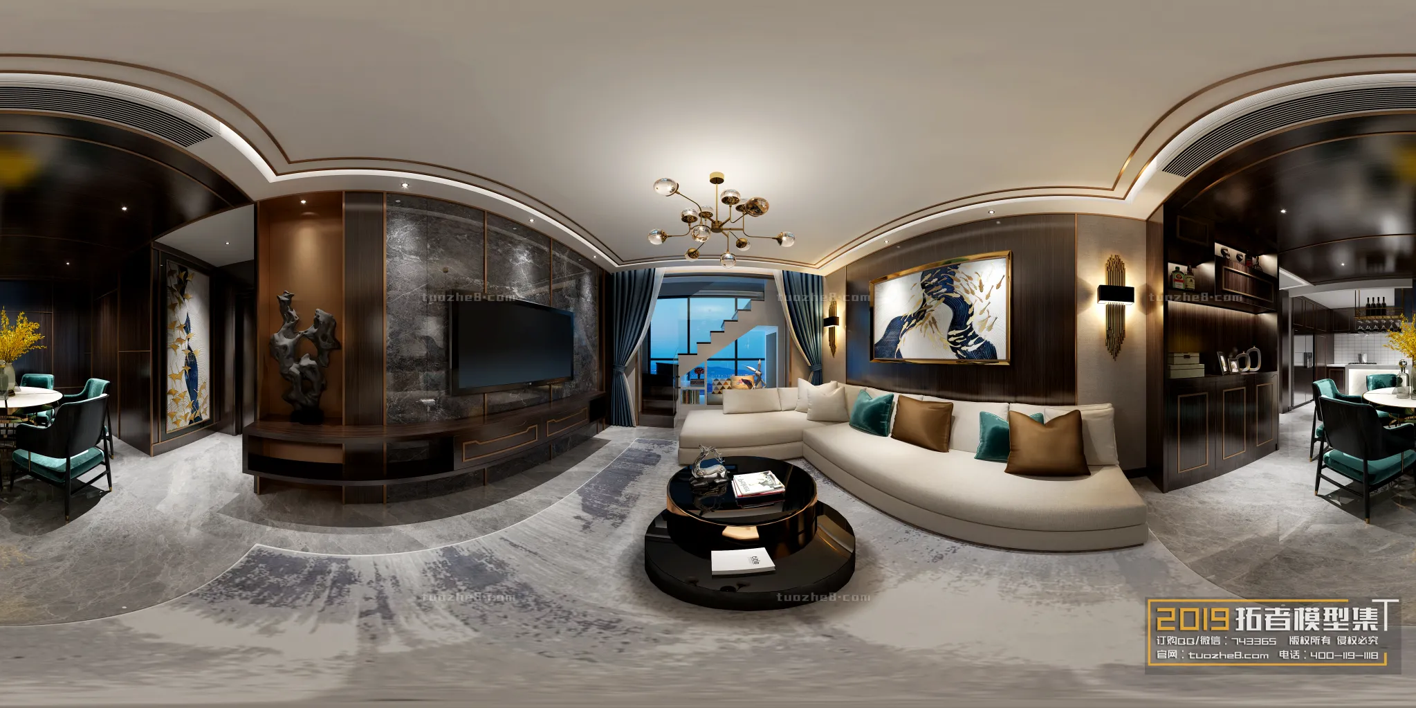 Extension Interior - LINGVING ROOM - MODERN STYLES - 185