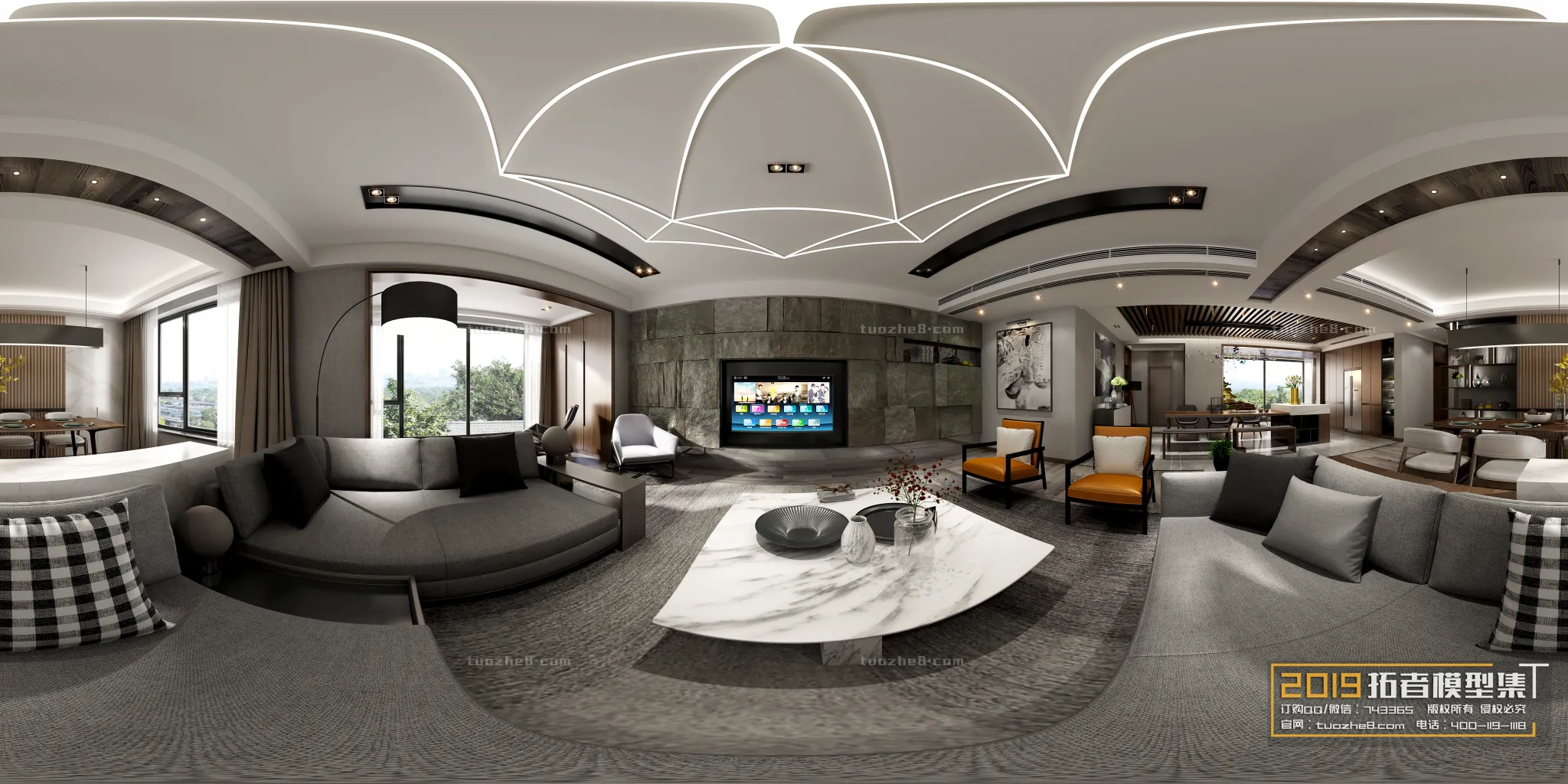 Extension Interior - LINGVING ROOM - MODERN STYLES - 189