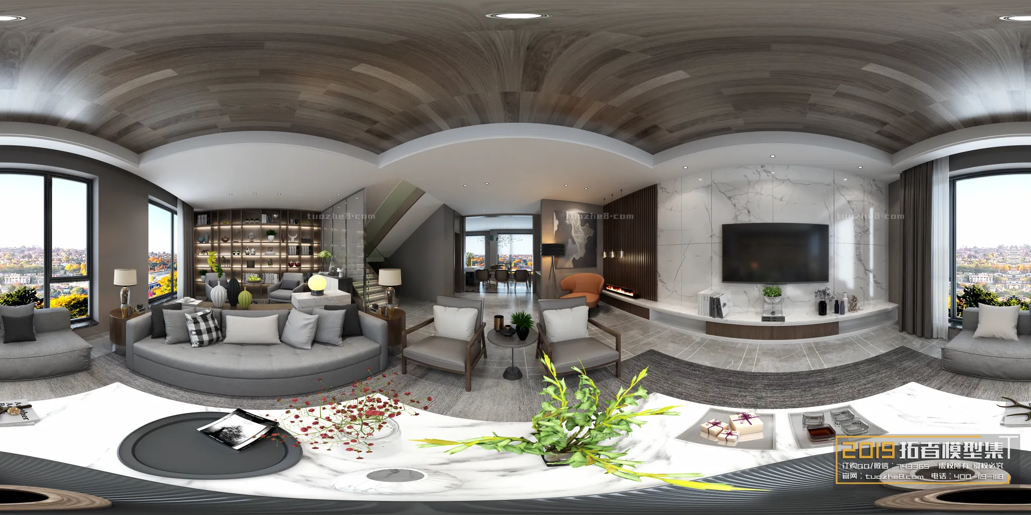 Extension Interior - LINGVING ROOM - MODERN STYLES - 191