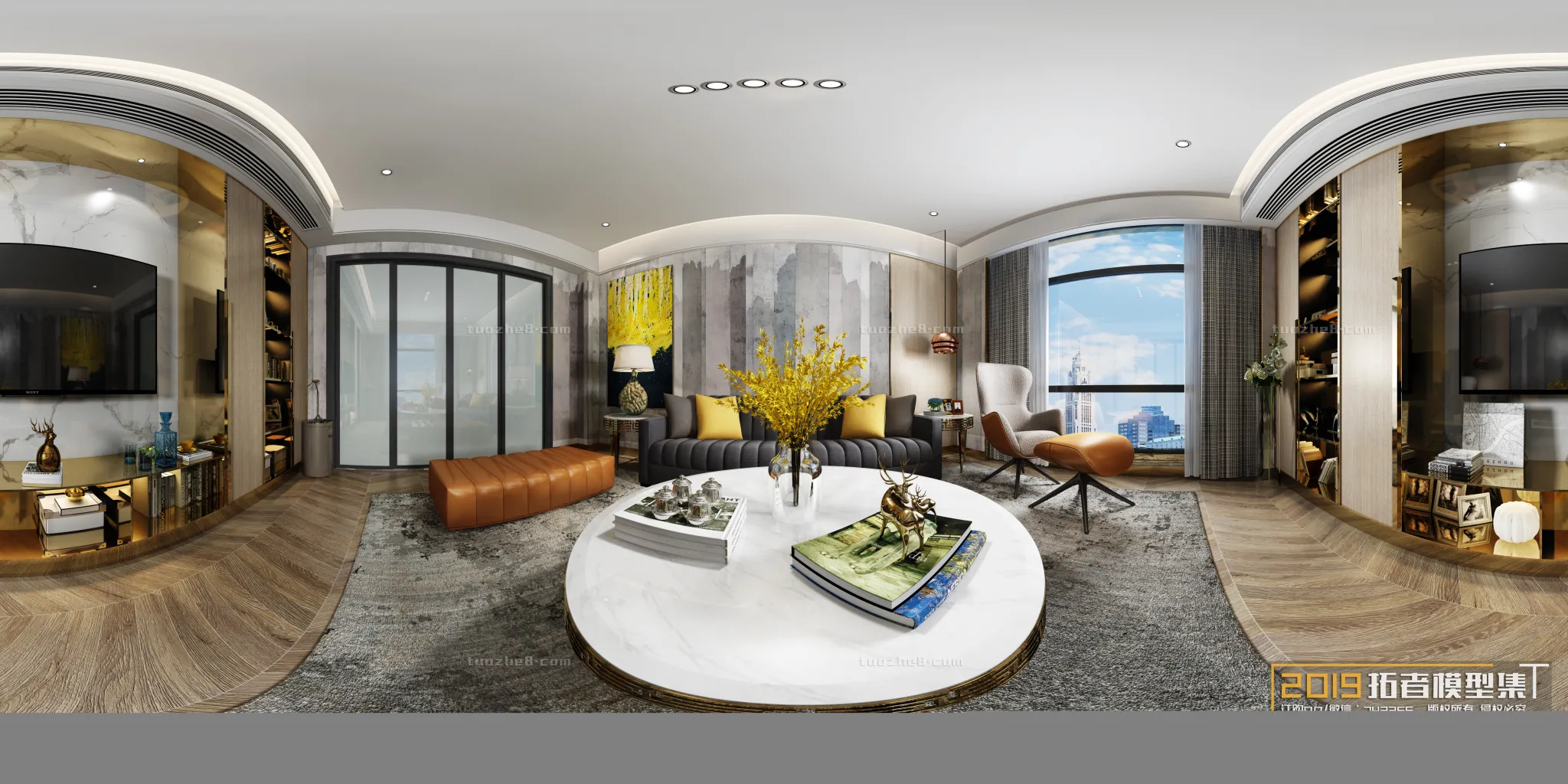 Extension Interior - LINGVING ROOM - MODERN STYLES - 198