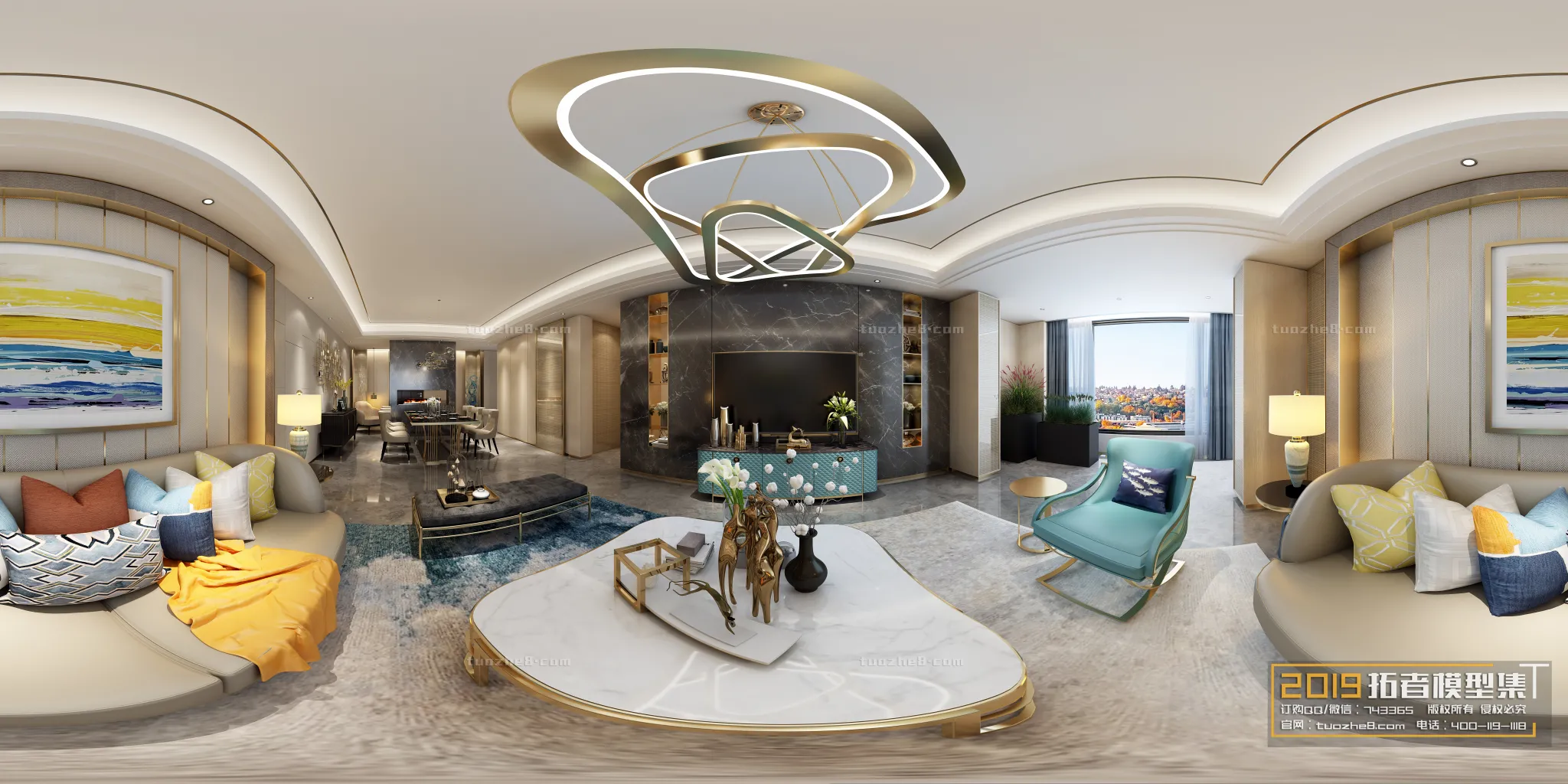 Extension Interior - LINGVING ROOM - MODERN STYLES - 199