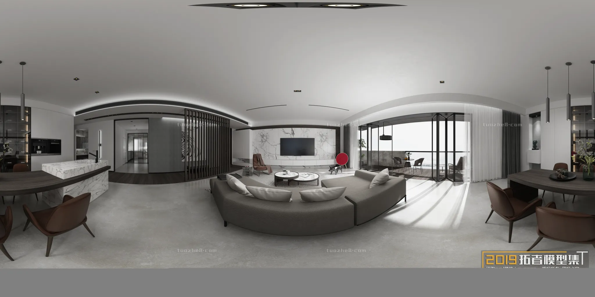 Extension Interior - LINGVING ROOM - MODERN STYLES - 200