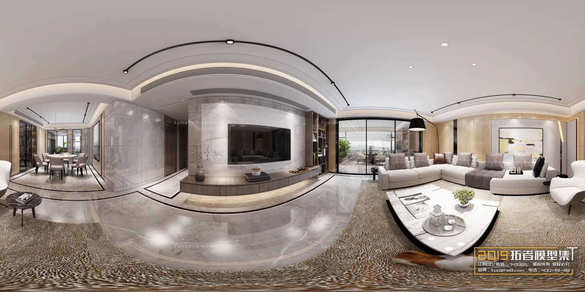 Extension Interior - LINGVING ROOM - MODERN STYLES - 202