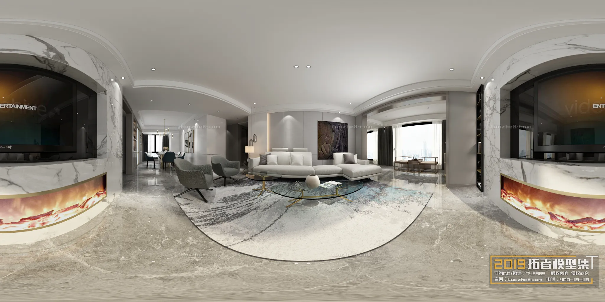 Extension Interior - LINGVING ROOM - MODERN STYLES - 205