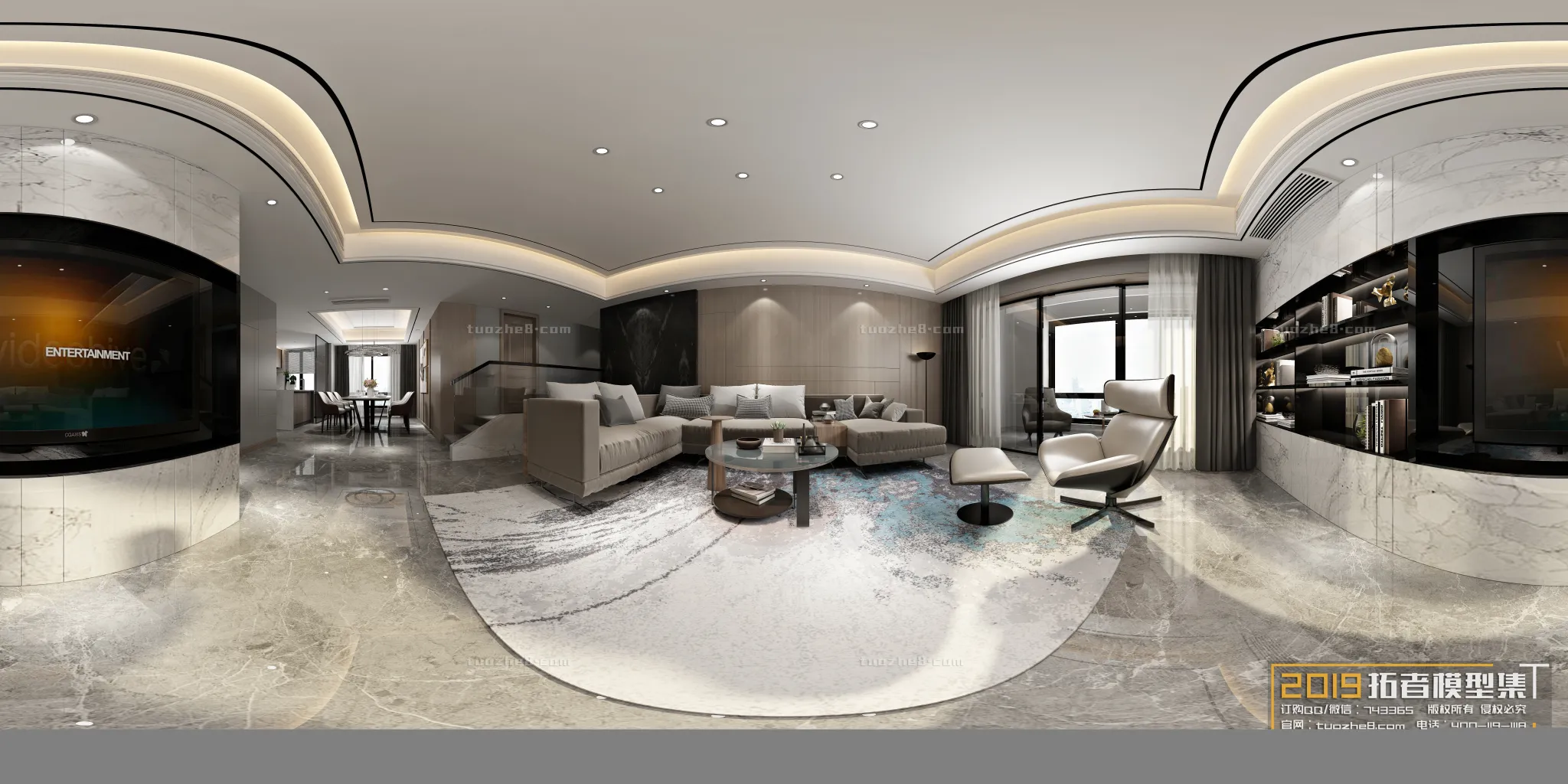 Extension Interior - LINGVING ROOM - MODERN STYLES - 206