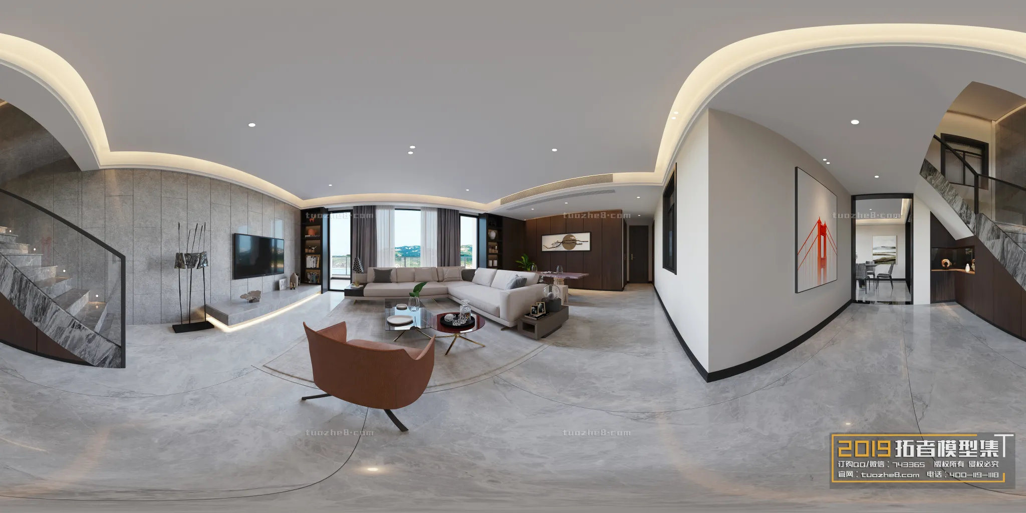 Extension Interior - LINGVING ROOM - MODERN STYLES - 207