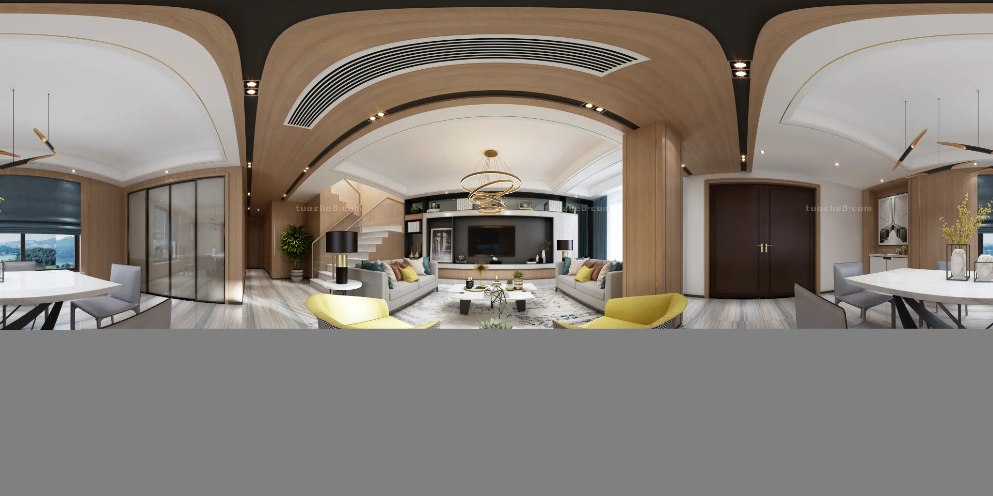 Extension Interior - LINGVING ROOM - MODERN STYLES - 209