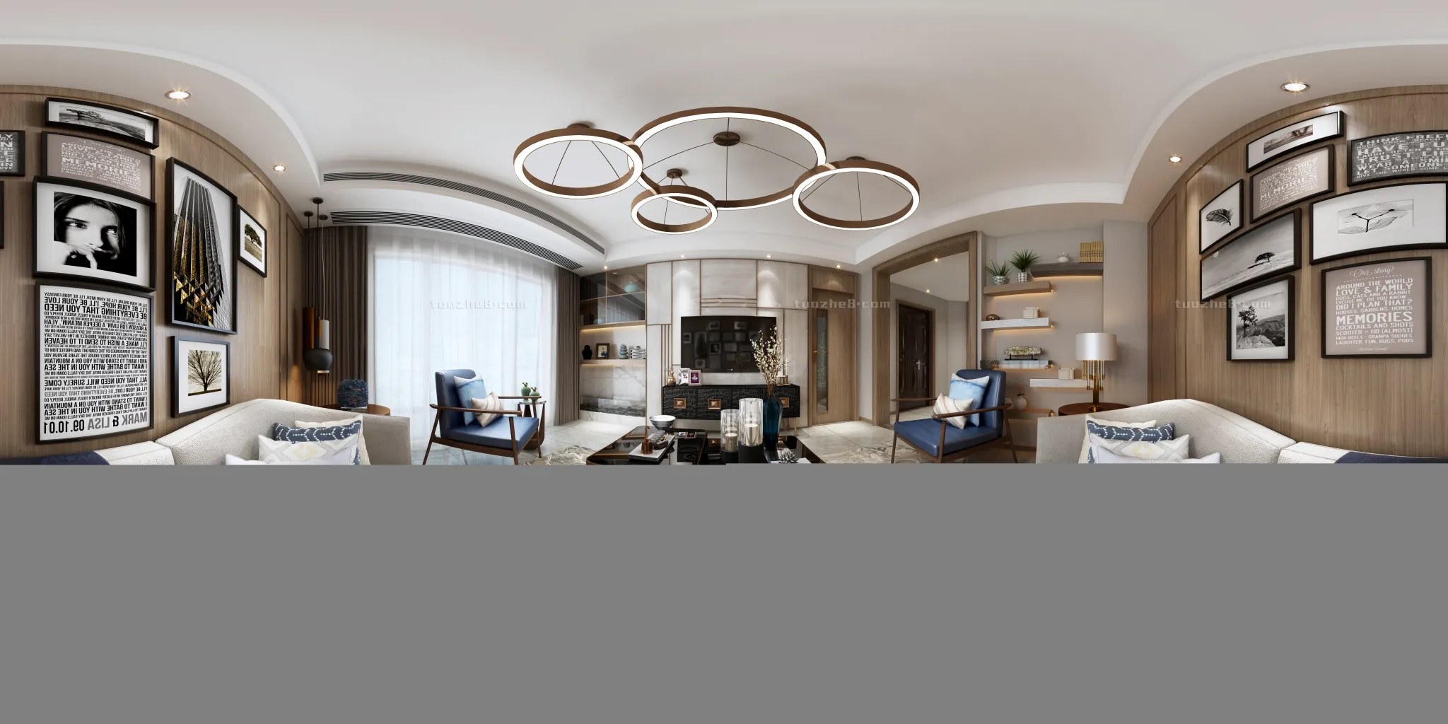 Extension Interior - LINGVING ROOM - MODERN STYLES - 210