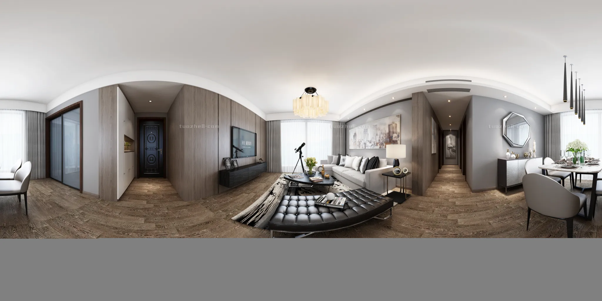 Extension Interior - LINGVING ROOM - MODERN STYLES - 211