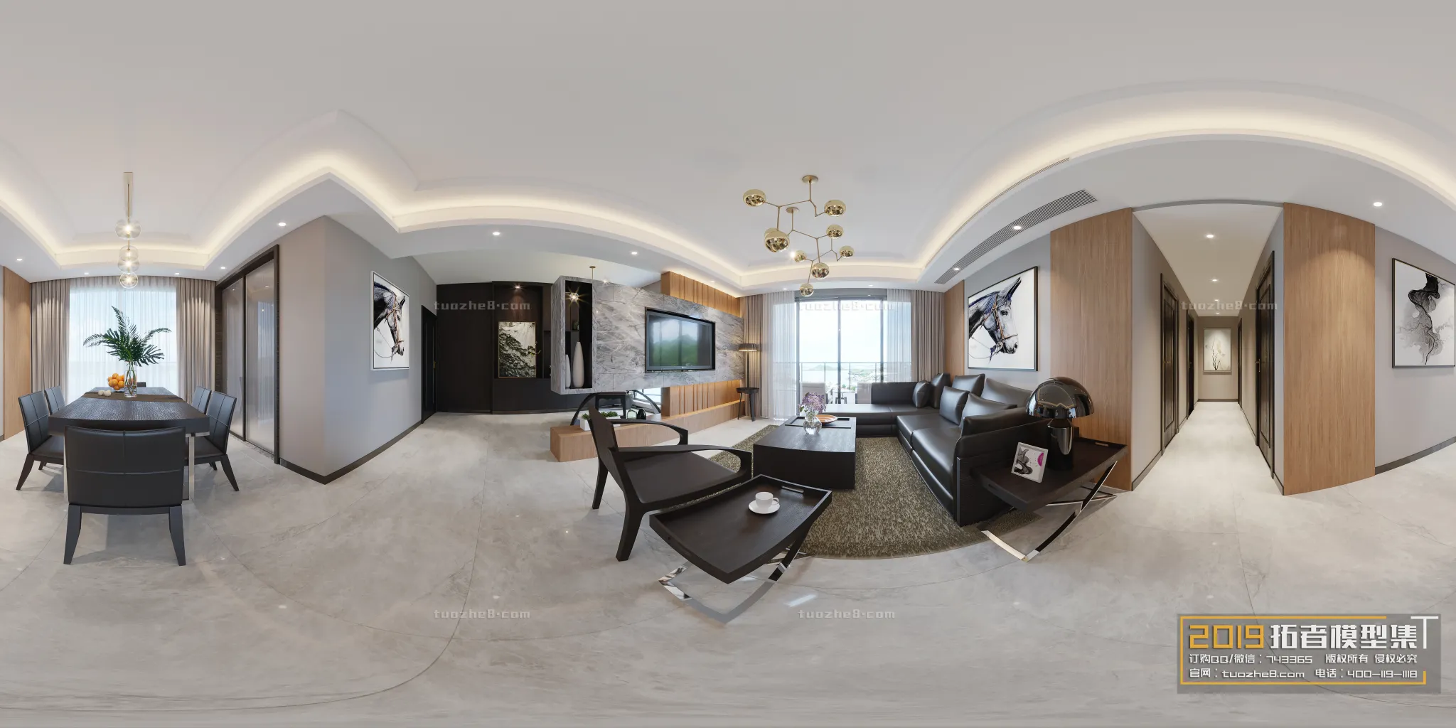 Extension Interior - LINGVING ROOM - MODERN STYLES - 213