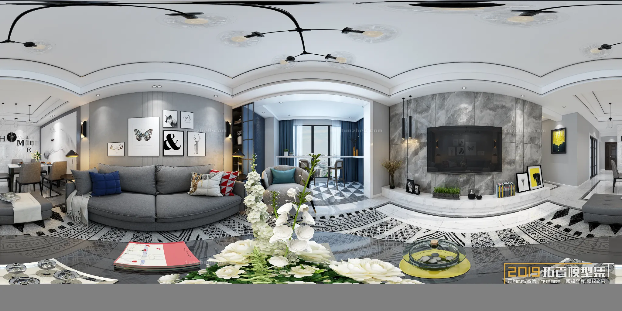 Extension Interior - LINGVING ROOM - MODERN STYLES - 218