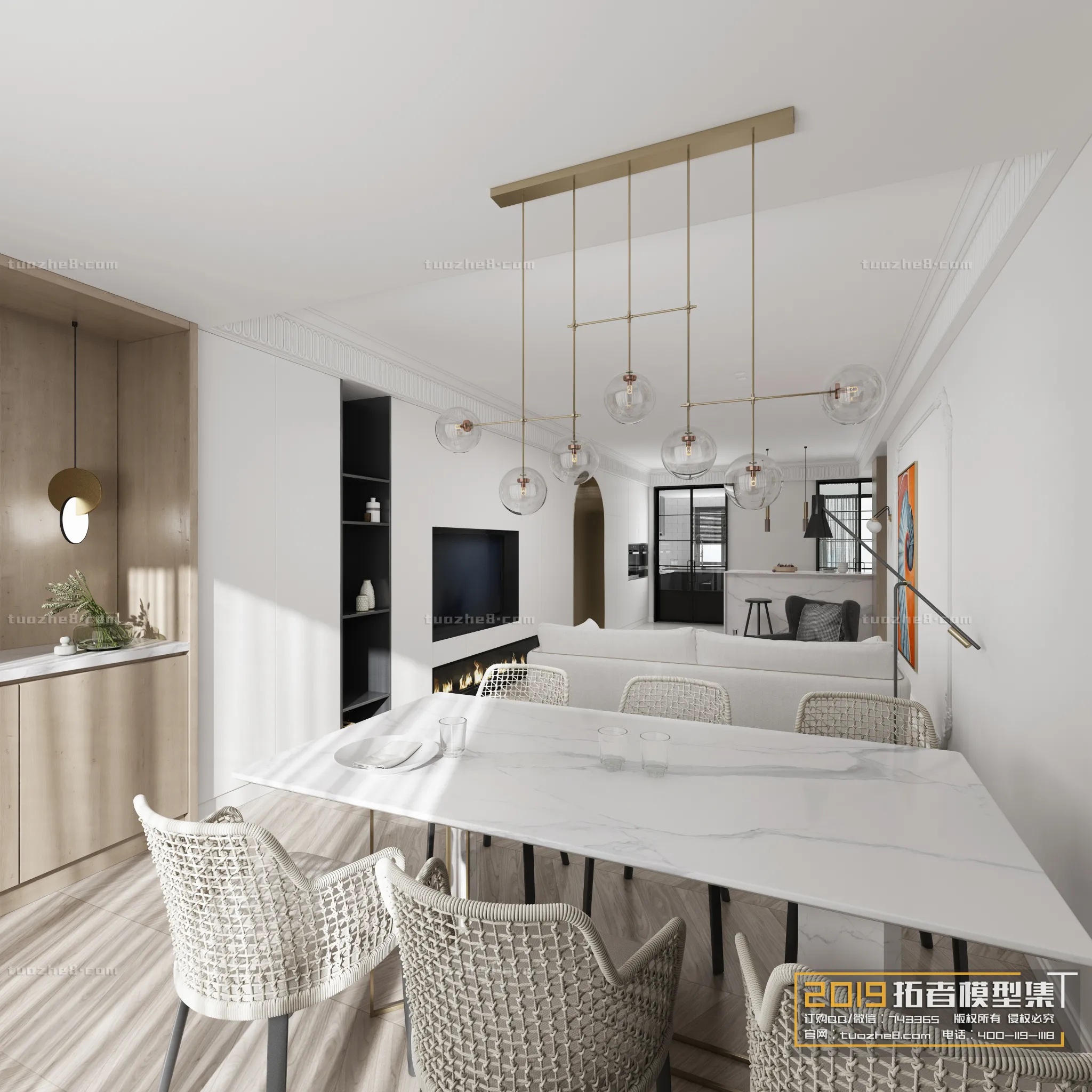 Extension Interior - LINGVING ROOM - NORDIC STYLES - 004