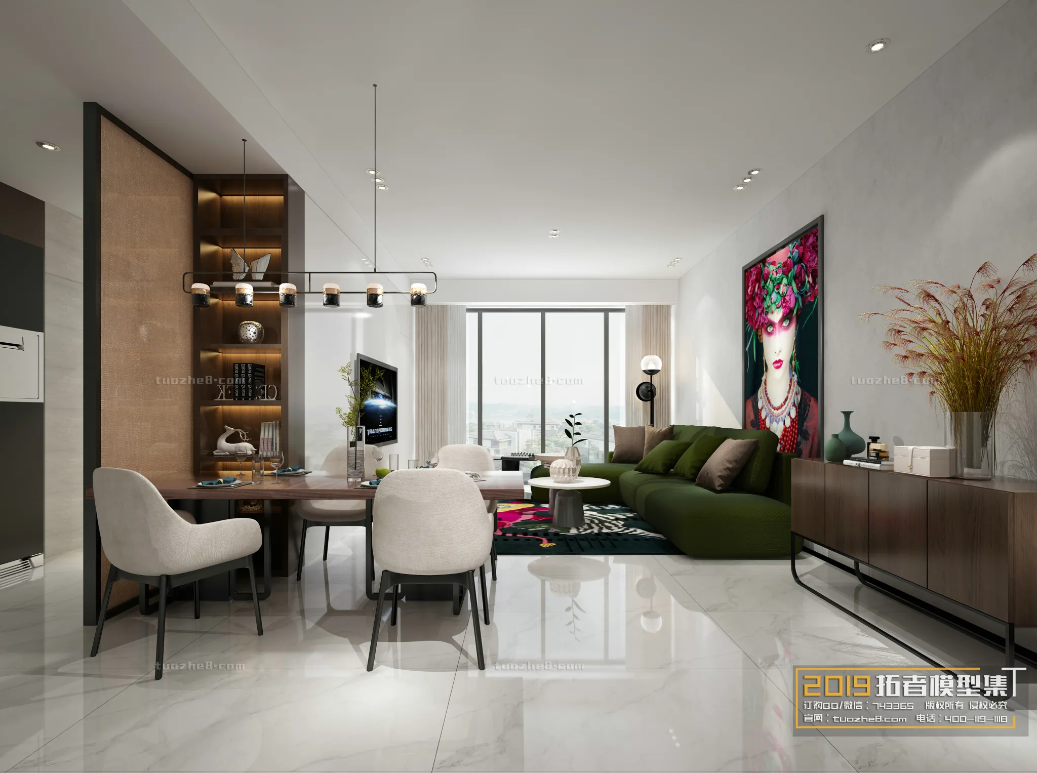 Extension Interior - LINGVING ROOM - NORDIC STYLES - 006