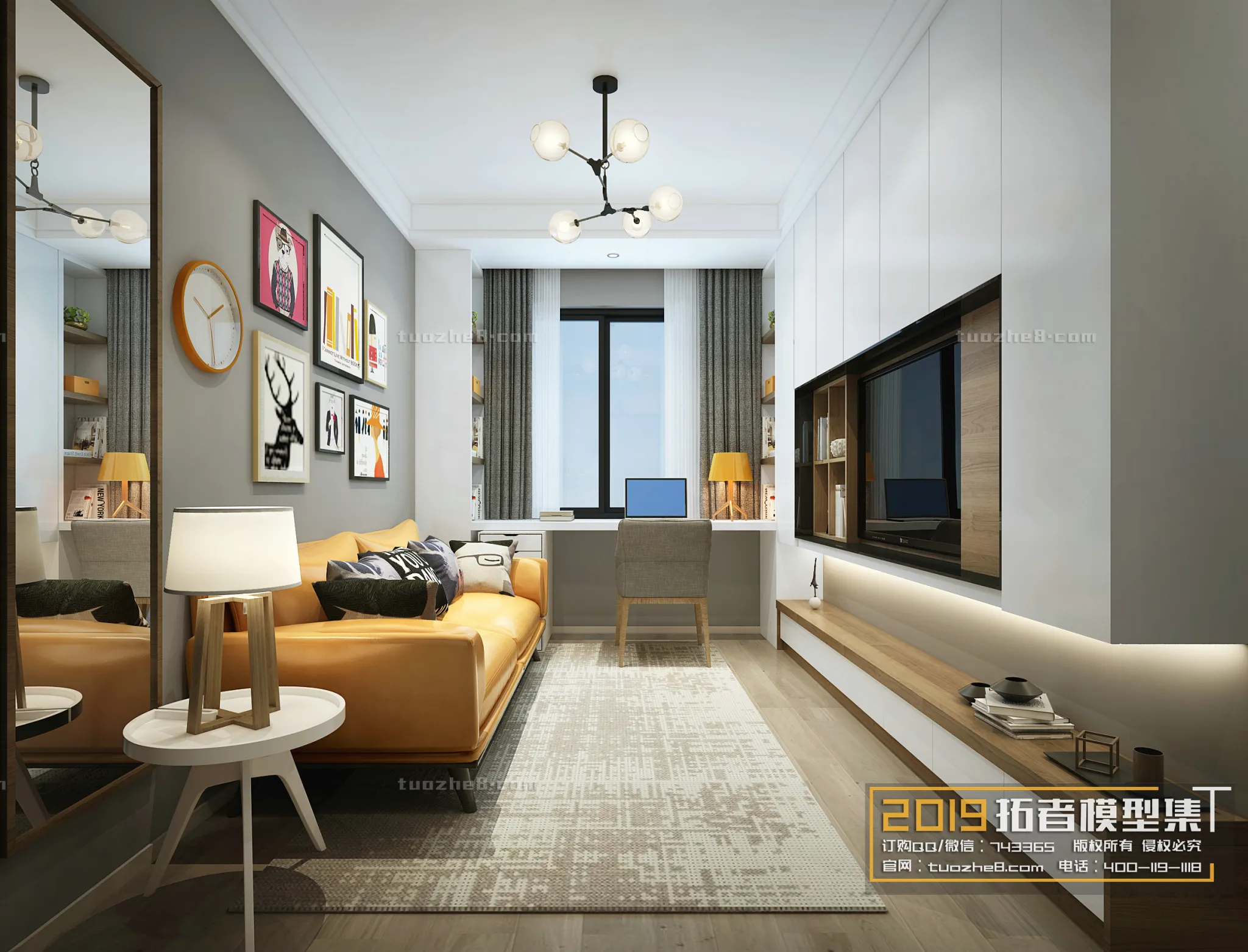 Extension Interior - LINGVING ROOM - NORDIC STYLES - 018